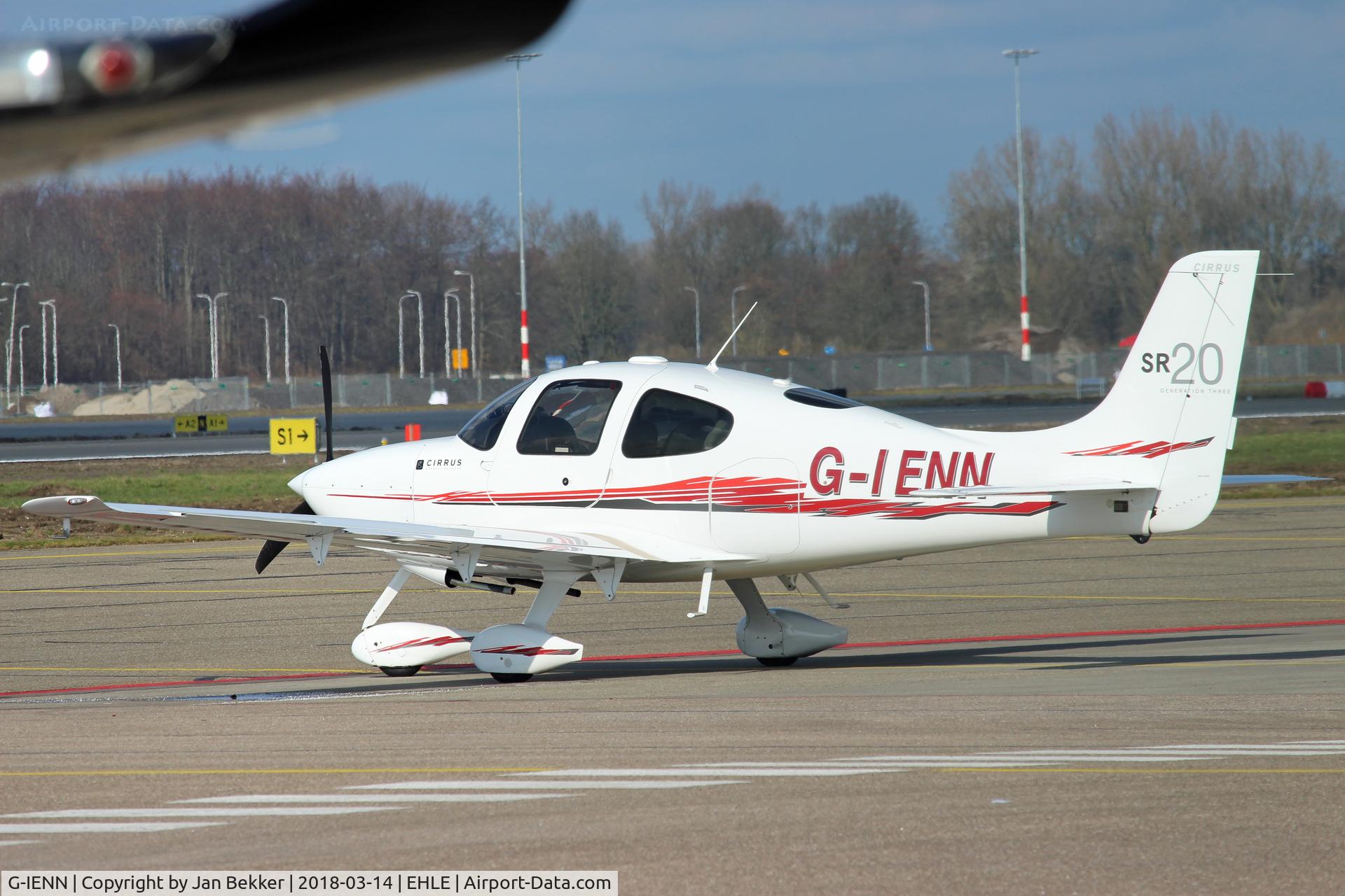 G-IENN, 2008 Cirrus SR20 C/N 1899, Lelystad Airport