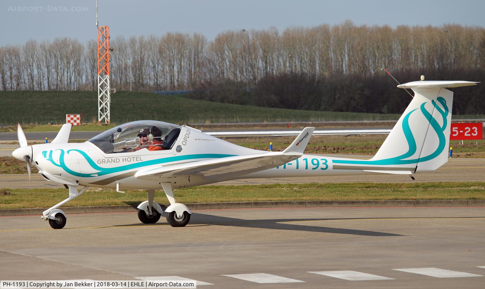 PH-1193, 2000 Diamond HK-36TC Super Dimona C/N 36669, Lelystad Airport
