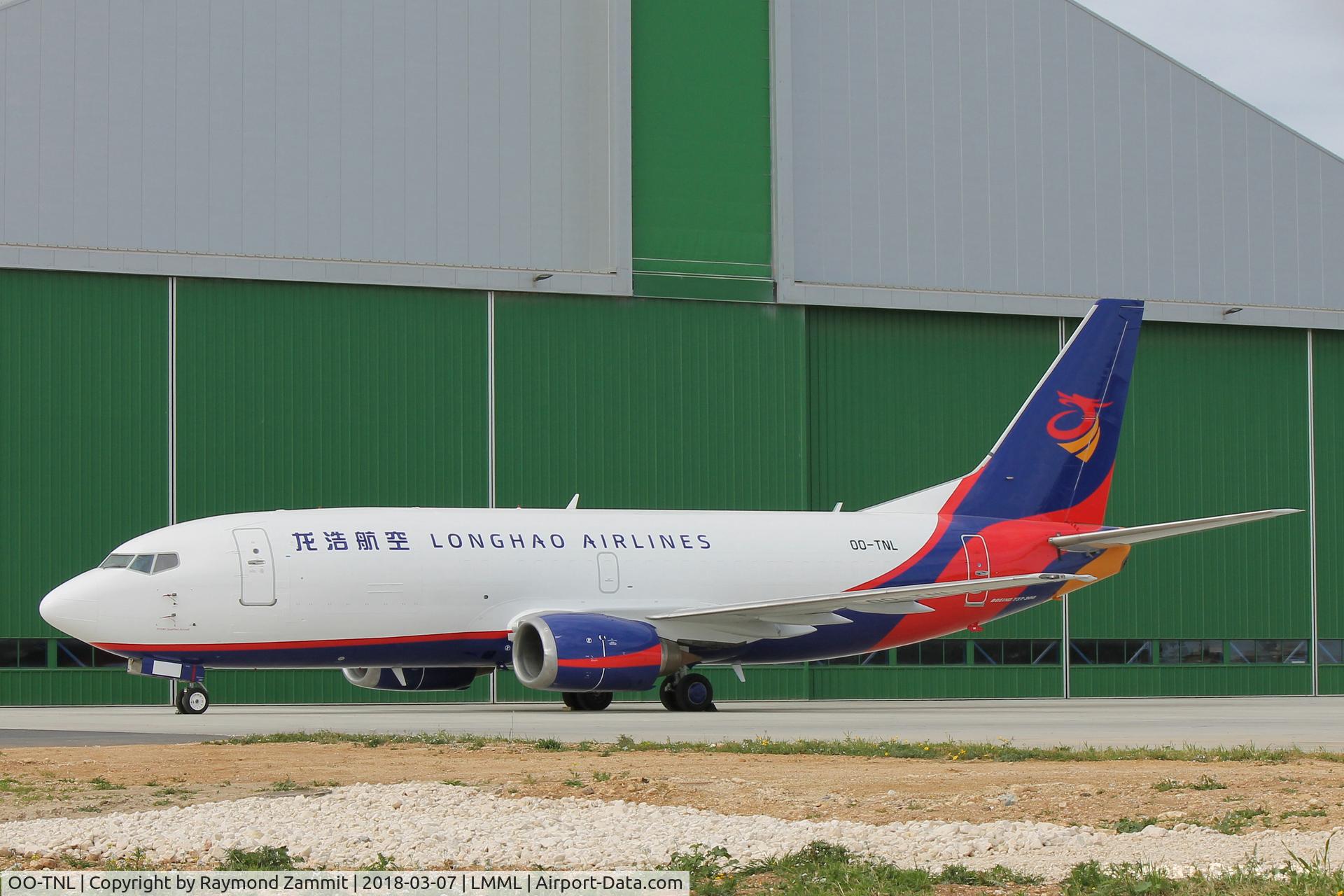 OO-TNL, 1998 Boeing 737-34S C/N 29109, B737-300 OO-TNL Longhao Airlines