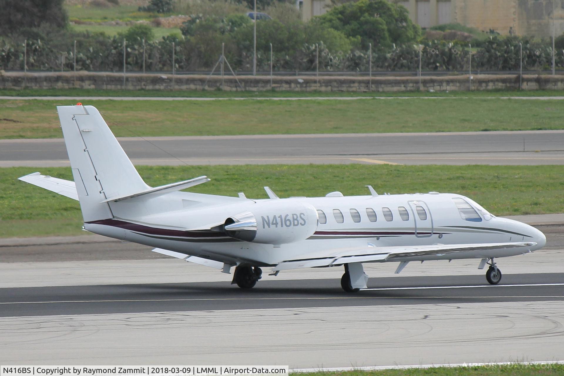 N416BS, 2008 Cessna 560 Citation C/N 560-0793, Cessna560 Citation