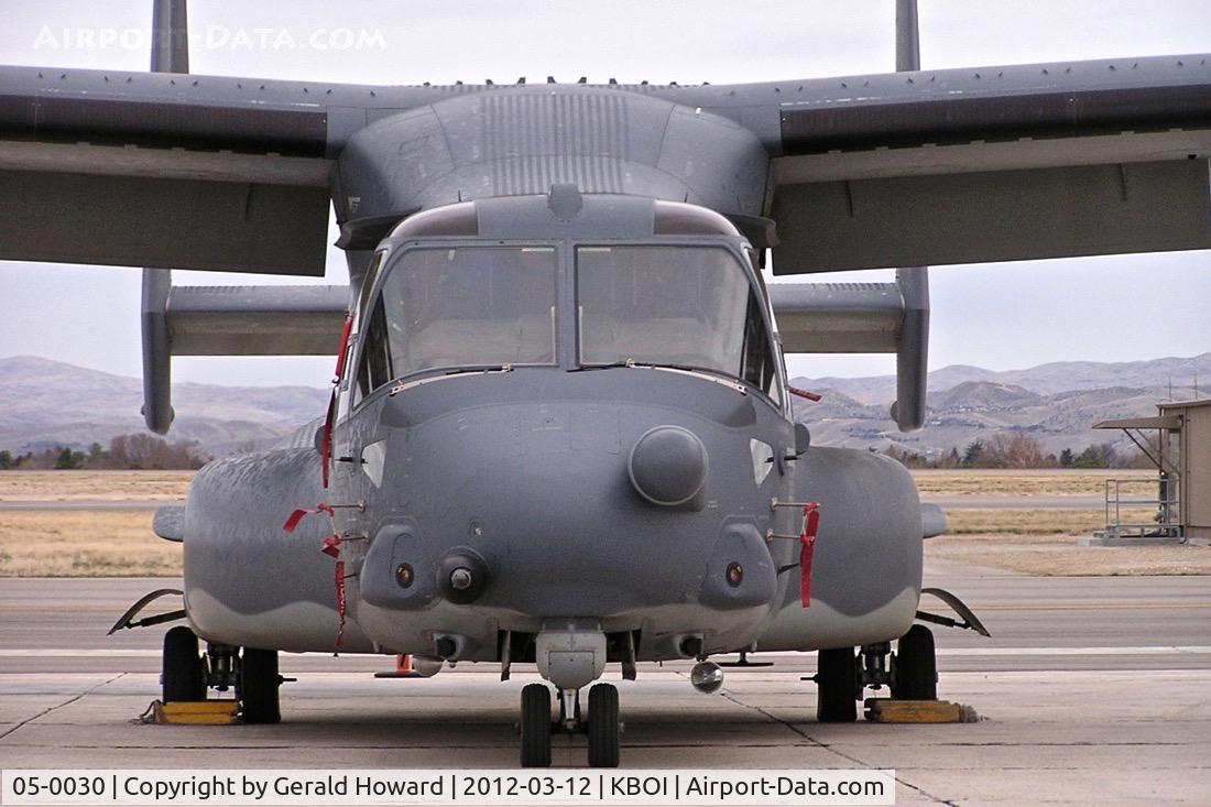 05-0030, 2005 Bell-Boeing CV-22B Osprey C/N D1011, Parked on the south GA ramp. 27th SOG.
