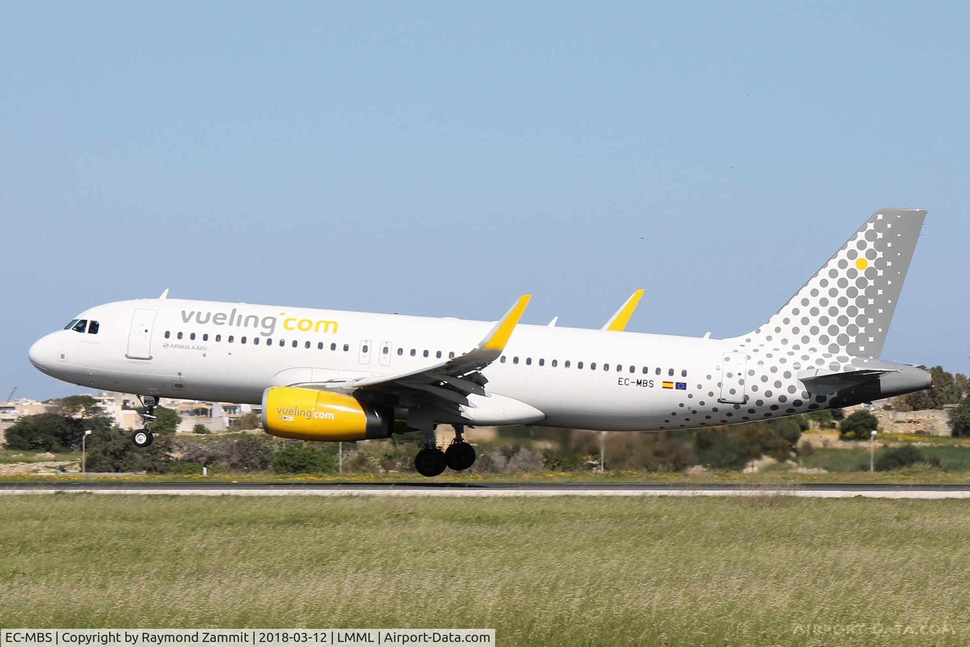 EC-MBS, 2014 Airbus A320-232 C/N 6123, A320 EC-MBS Vueling