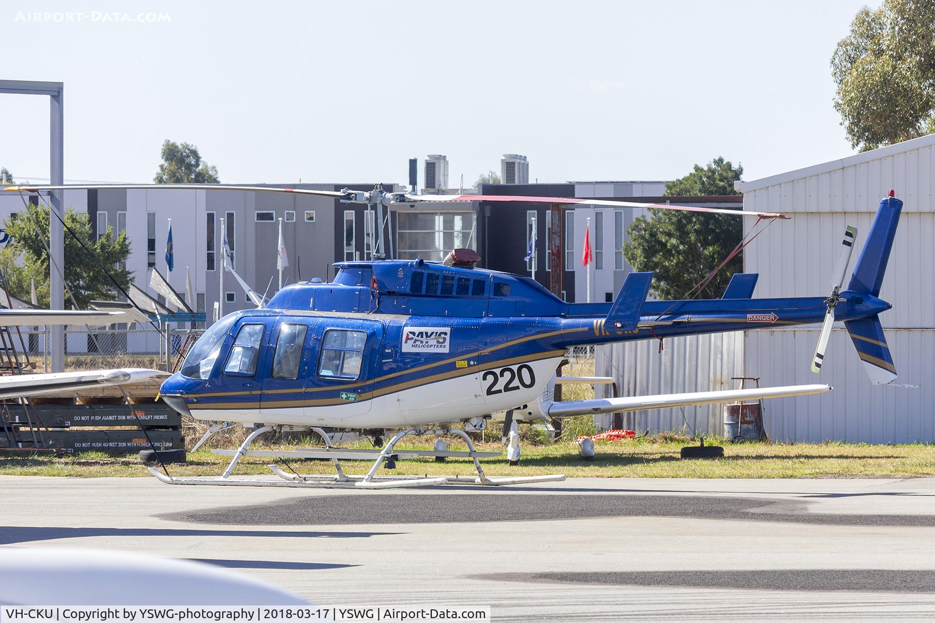 VH-CKU, 1990 Bell 206L-3 LongRanger III LongRanger III C/N 51373, Pay's Helicopters (VH-CKU) Bell 206L-3 LongRanger III at Wagga Wagga Airport