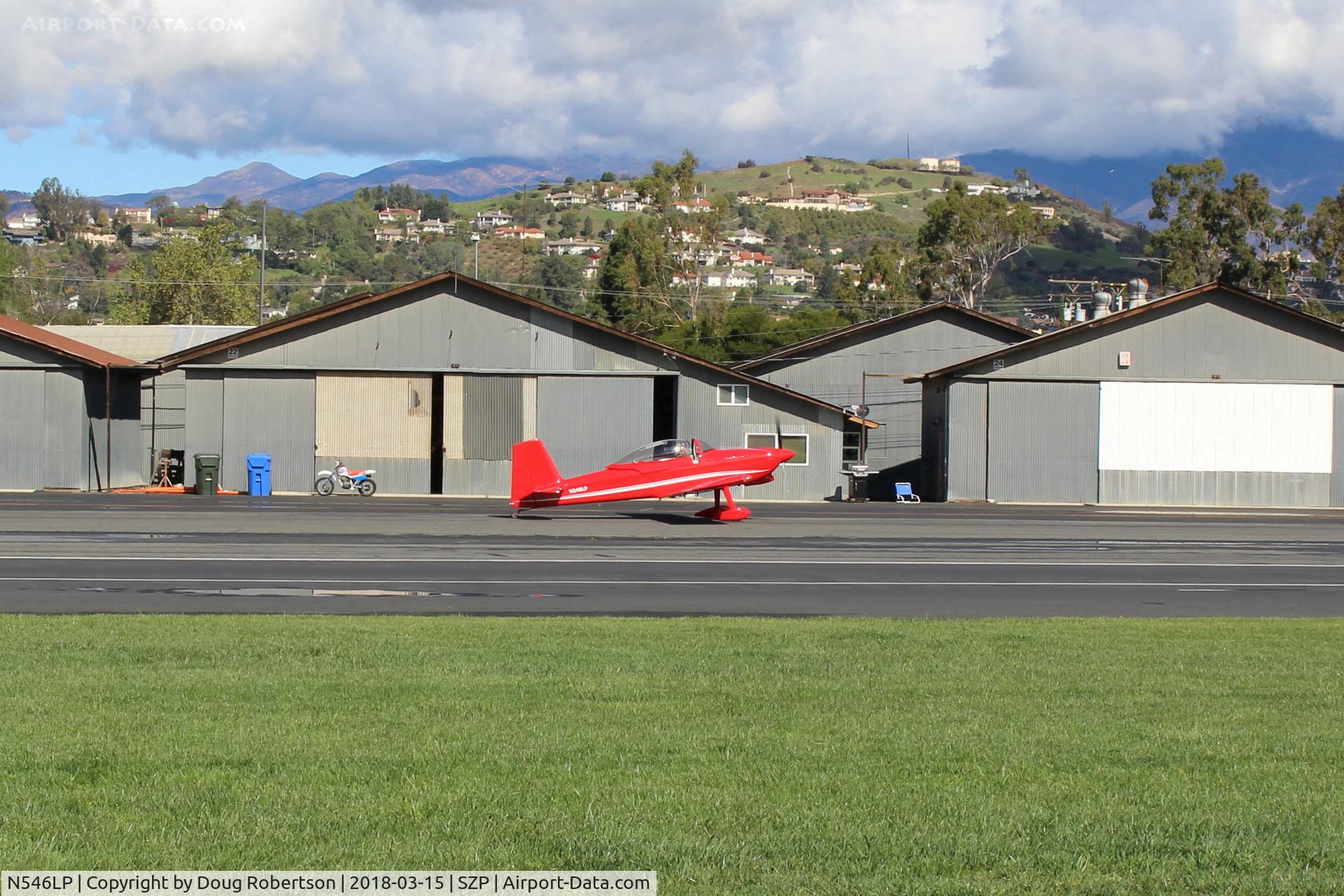 N546LP, Vans RV-8 C/N 82726, 2007 Obrien SPECIAL VANs RV-8, Lycoming IO-360EXP 180 Hp, taxi to Rwy 22