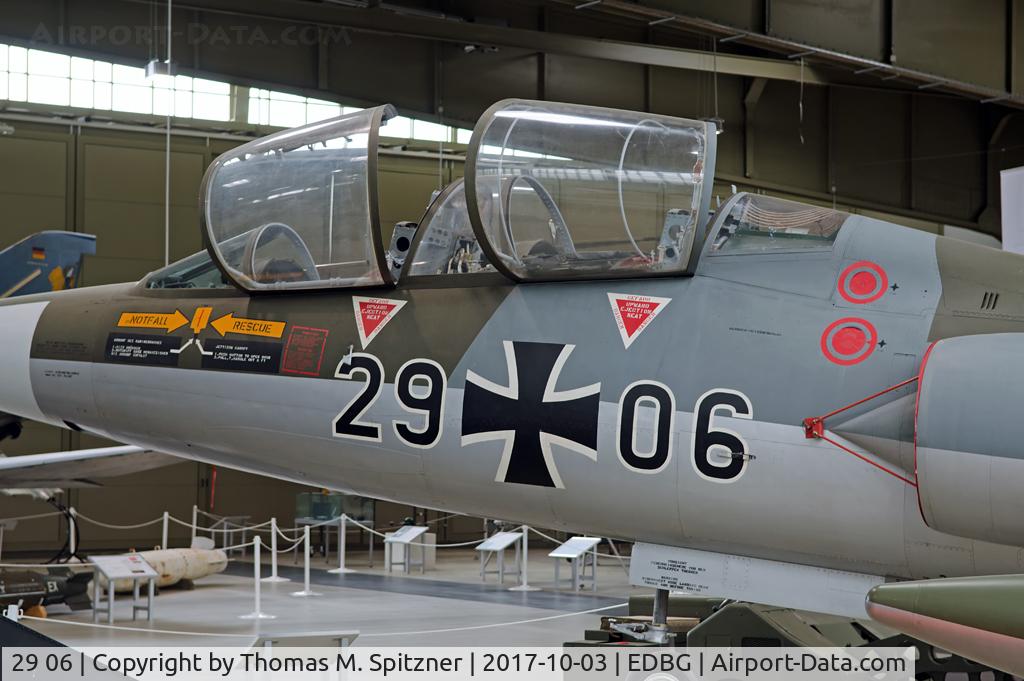 29 06, Lockheed F-104F Starfighter C/N 5055, Cockpit section of 29+06