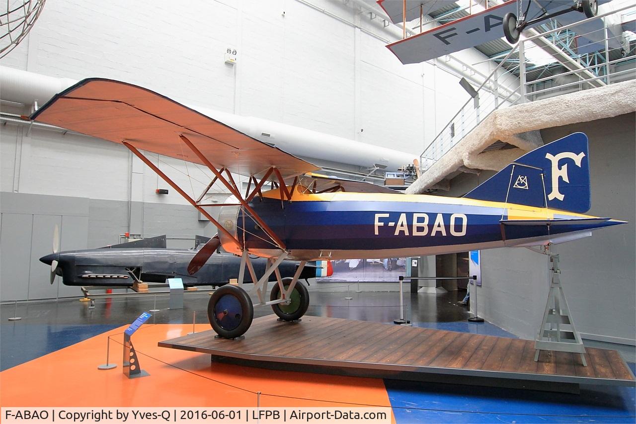 F-ABAO, Morane-Saulnier MS AI C/N 2283, Morane-Saulnier MS AI, Air & Space Museum Paris-Le Bourget (LFPB)