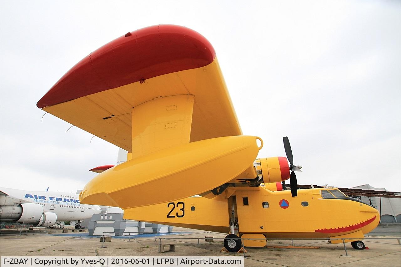 F-ZBAY, Canadair CL-215-I (CL-215-1A10) C/N 1023, Canadair CL-215-1A10, Air & Space Museum Paris-Le Bourget (LFPB)