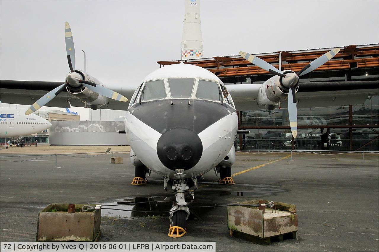 72, Aerospatiale N-262E Fregate C/N 72, Aerospatiale N-262E Fregate, Exibited at Air & Space Museum Paris-Le Bourget (LFPB)