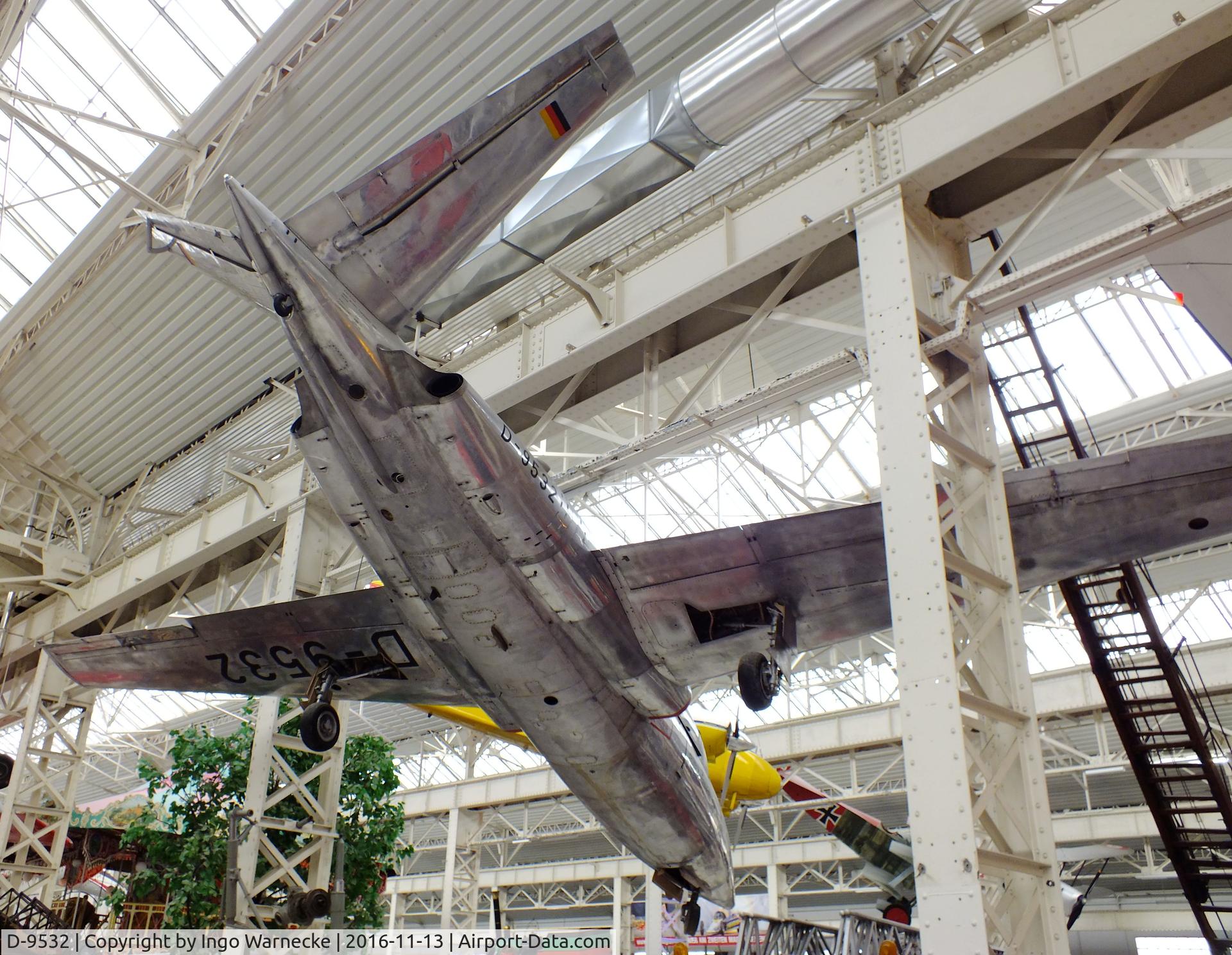 D-9532, Potez-Heinkel CM.191 C/N 002, Potez-Heinkel CM.191 at the Technik-Museum, Speyer