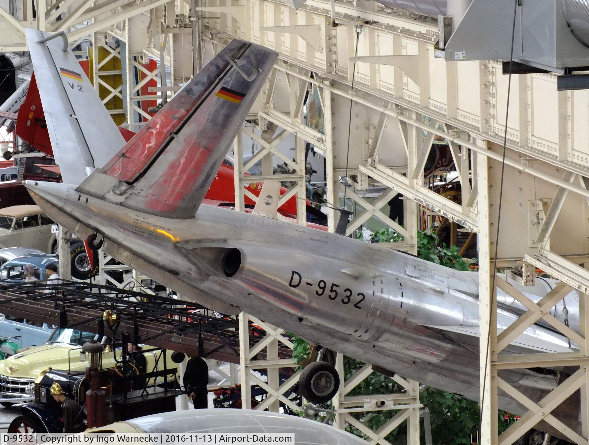 D-9532, Potez-Heinkel CM.191 C/N 002, Potez-Heinkel CM.191 at the Technik-Museum, Speyer
