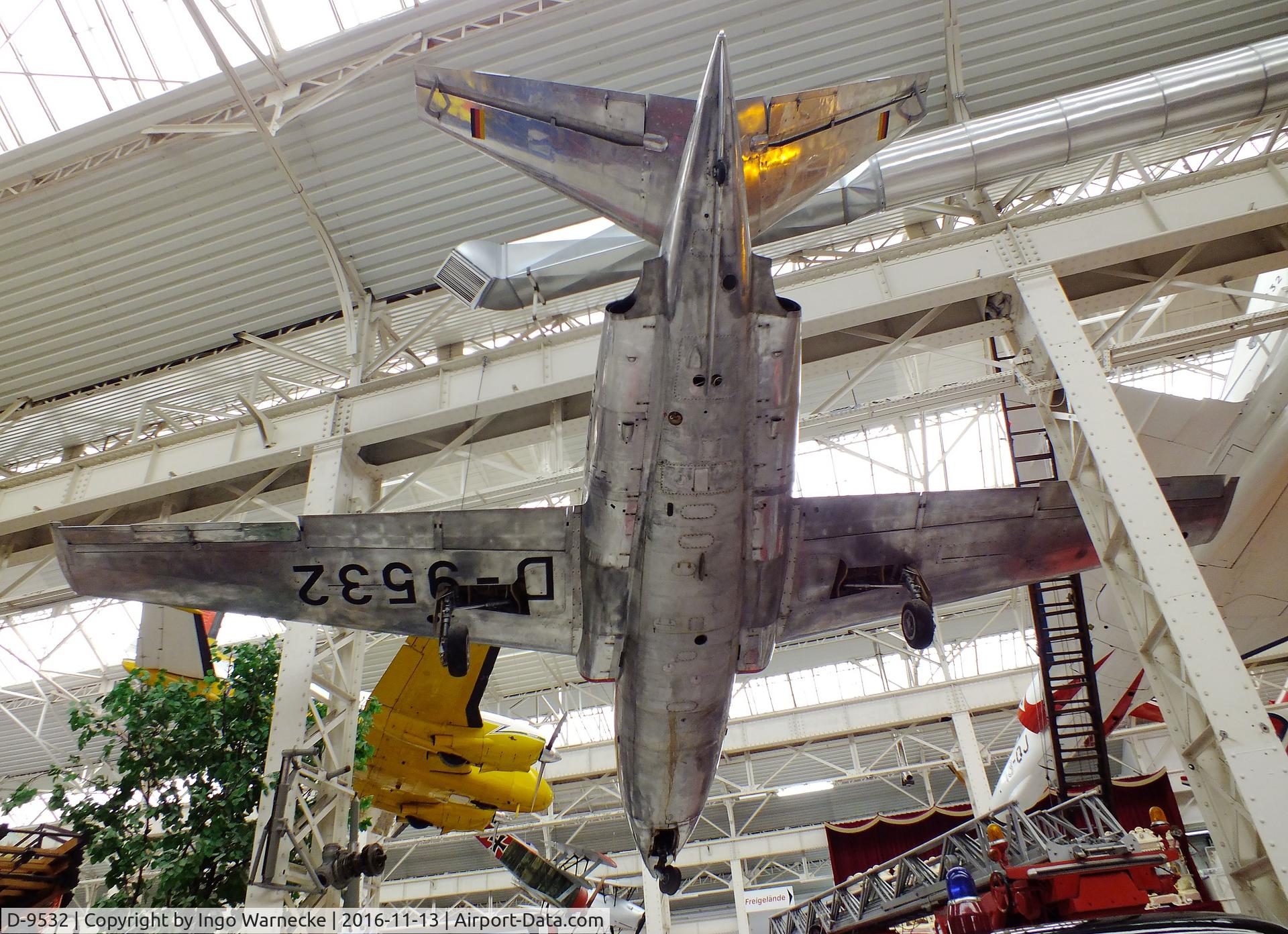D-9532, Potez-Heinkel CM.191 C/N 002, Potez-Heinkel CM.191 at the Technik-Museum, Speyer