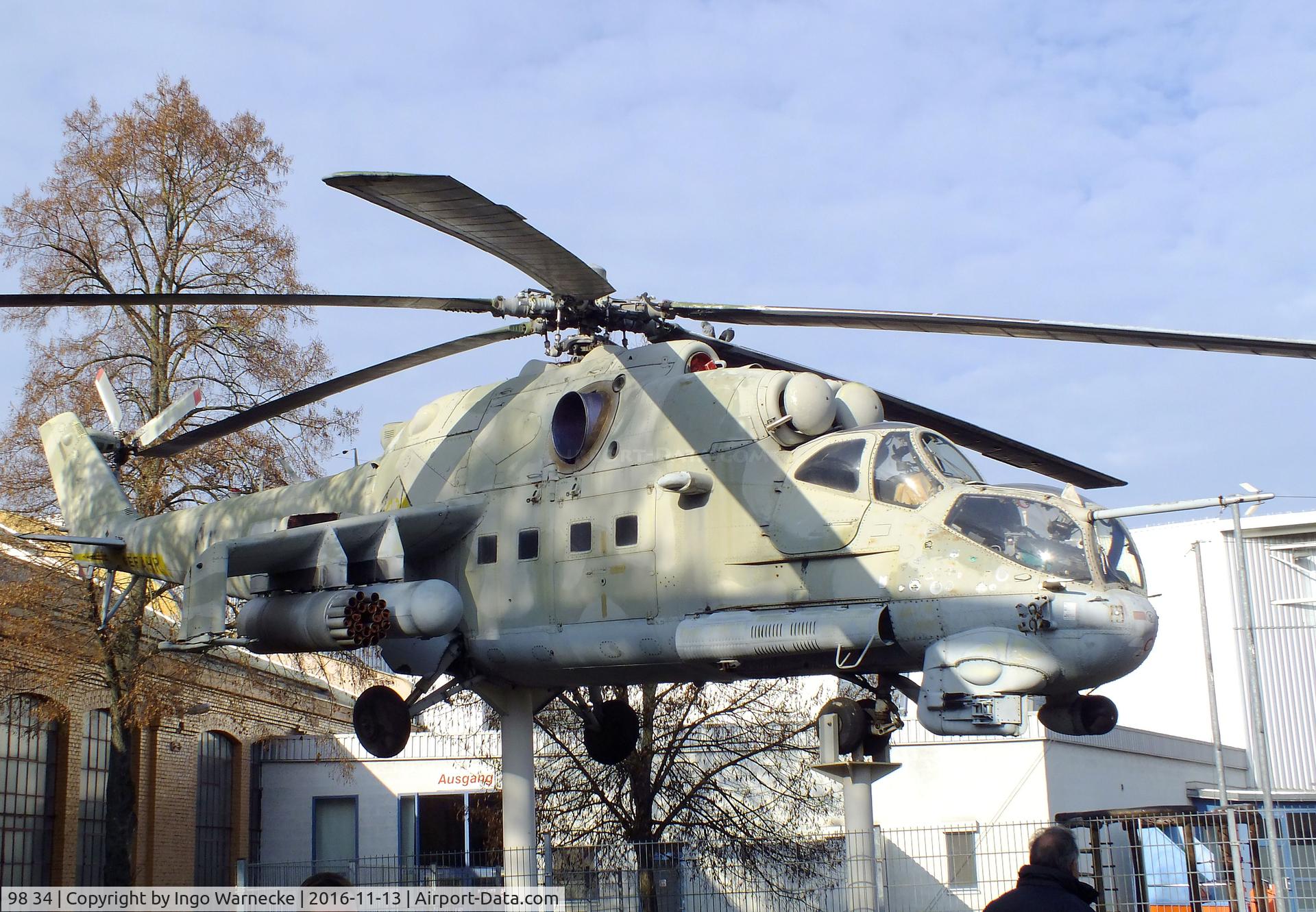 98 34, Mil Mi-24P Hind F C/N 340337, Mil Mi-24P HIND-F at the Technik-Museum, Speyer