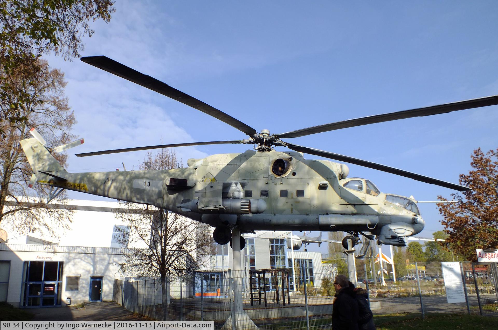 98 34, Mil Mi-24P Hind F C/N 340337, Mil Mi-24P HIND-F at the Technik-Museum, Speyer
