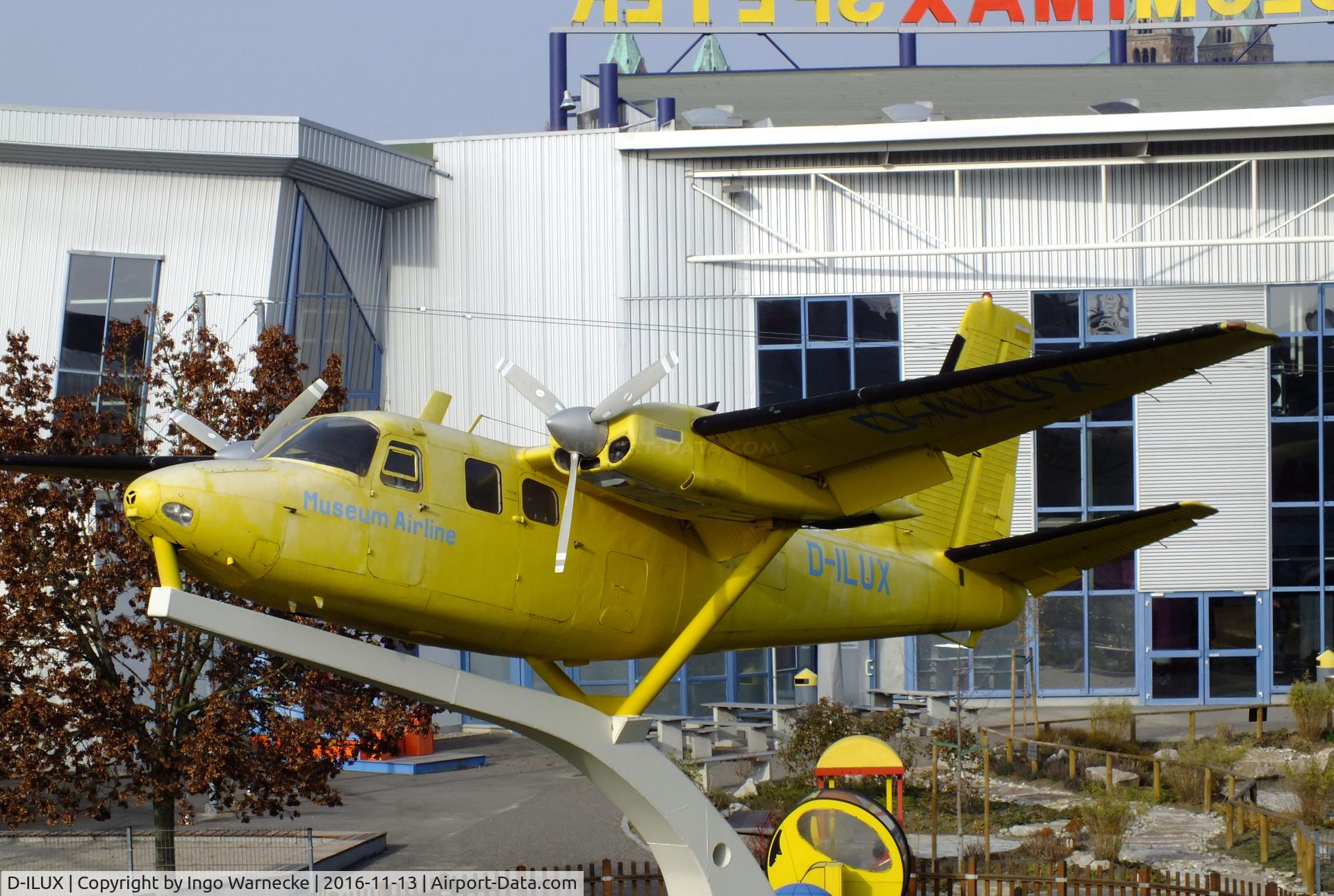 D-ILUX, Aero Commander 680F Commander C/N 1087-65, Aero Commander 680F at the Technik-Museum, Speyer