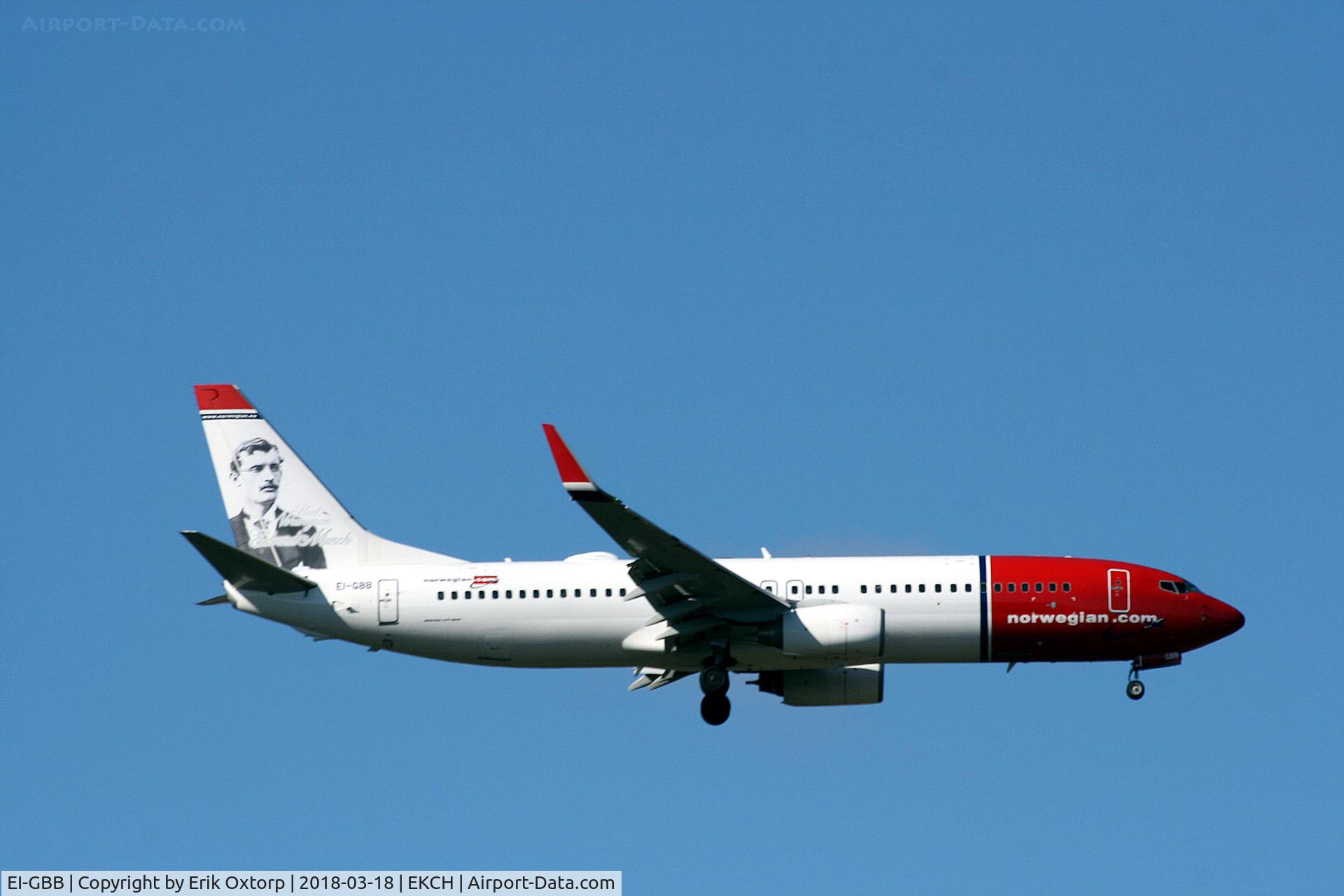 EI-GBB, 2008 Boeing 737-86N C/N 36809, EI-GBB landing rw 04L