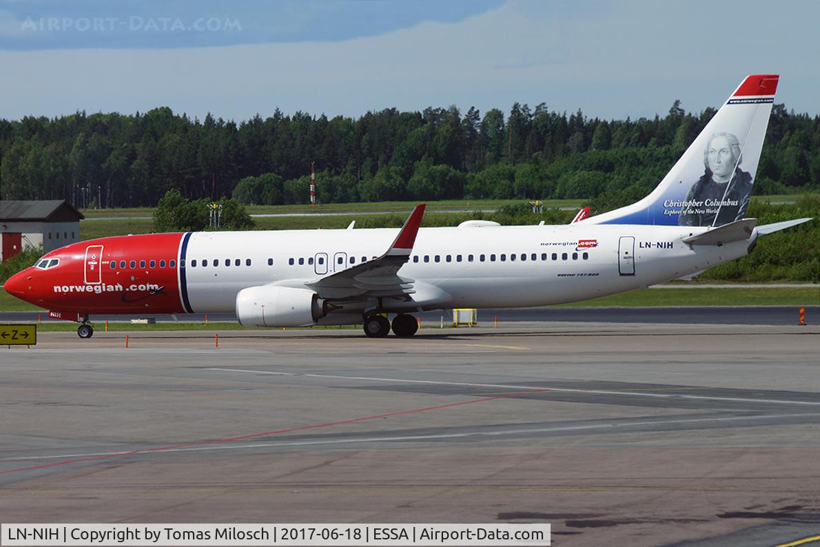 LN-NIH, 2014 Boeing 737-8JP C/N 43879, 
