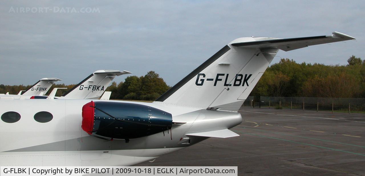 G-FLBK, 2008 Cessna 510 Citation Mustang Citation Mustang C/N 510-0068, BLINK CESSNA MUSTANG'S ON THE TERMINAL RAMP