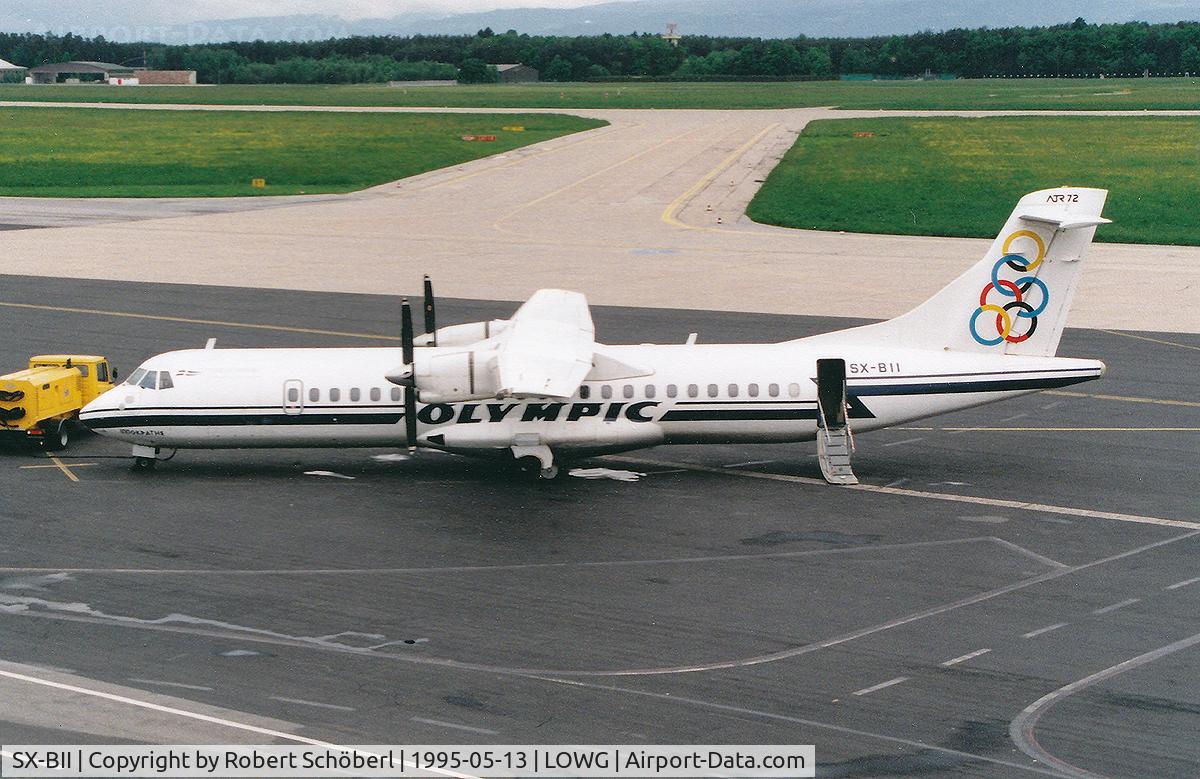 SX-BII, 1993 ATR 72-202 C/N 353, SX-BII @ LOWG