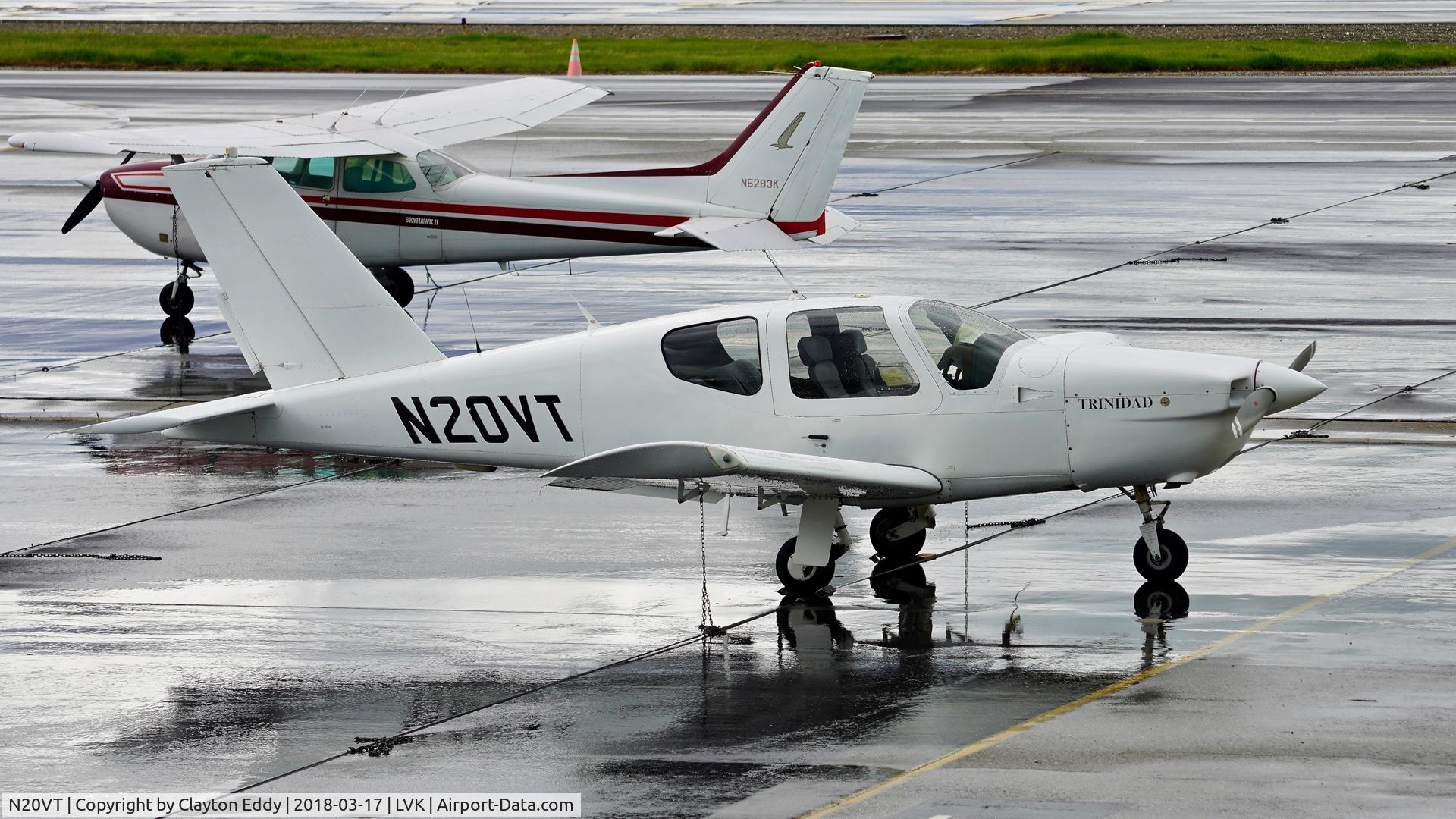 N20VT, Socata TB-20 Trinidad C/N 899, Livermore Airport California 2018.