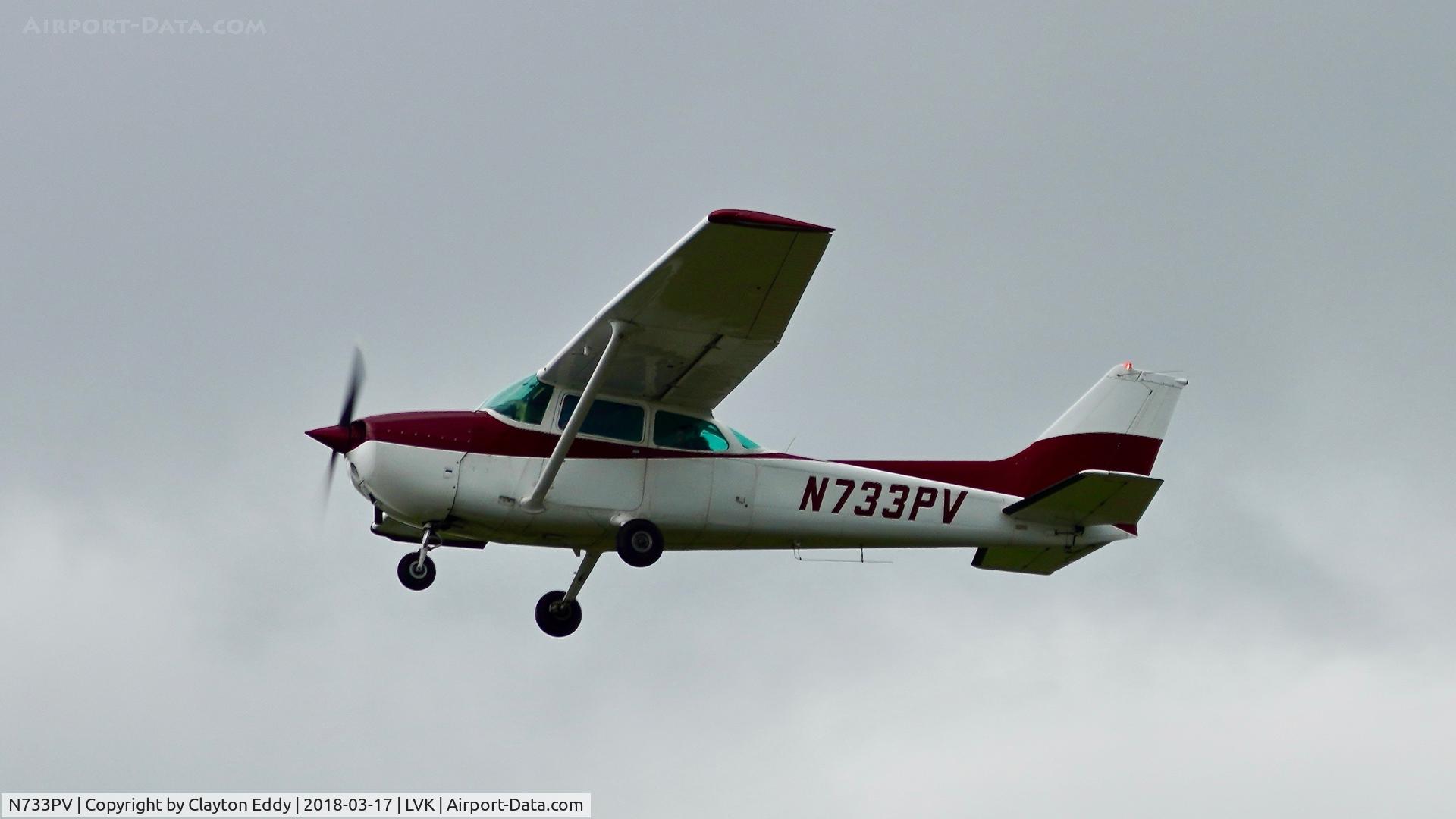 N733PV, 1976 Cessna 172N C/N 17268451, Livermore Airport California 2018.