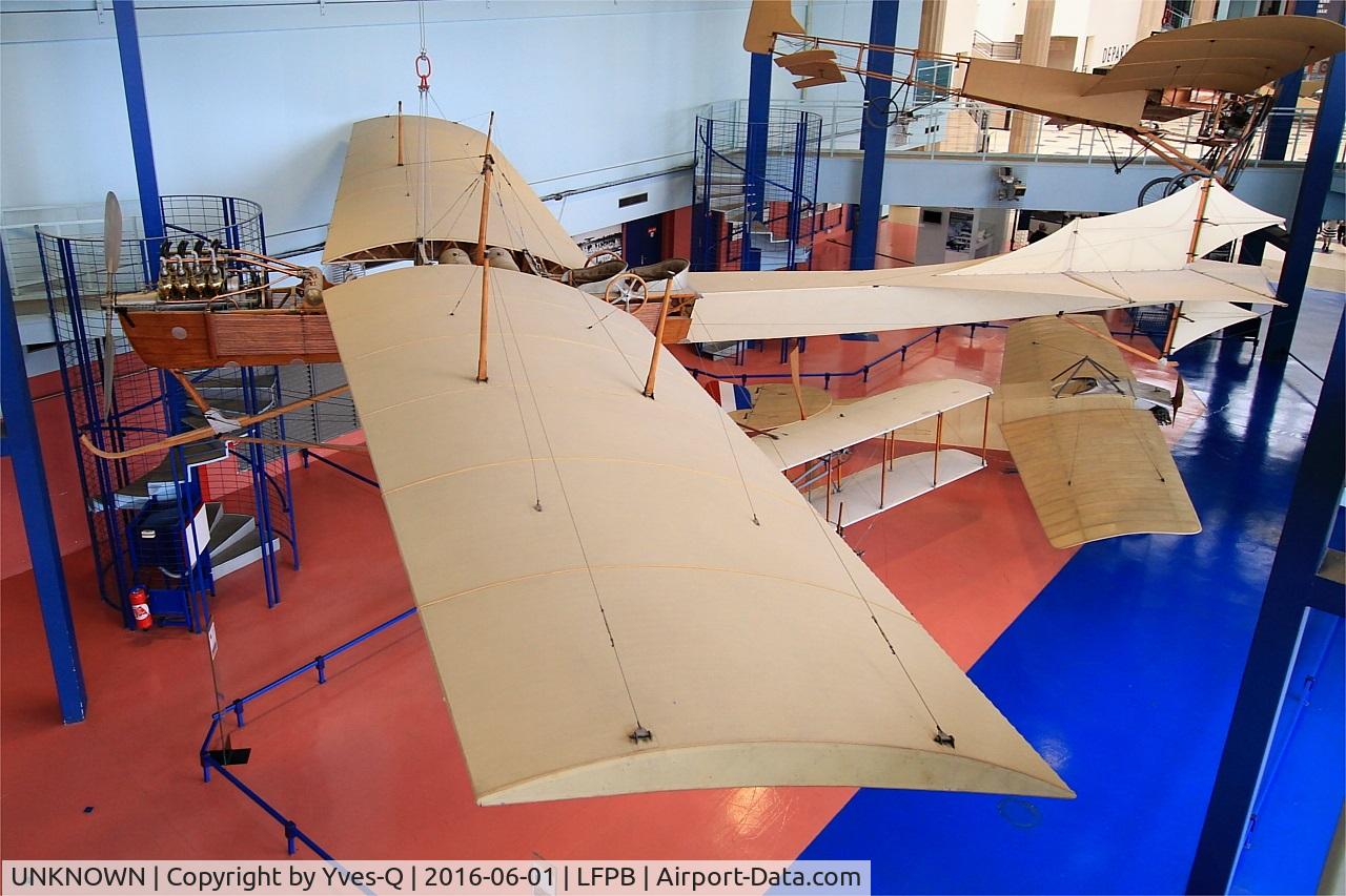 UNKNOWN, 1909 Levavasseur Antoinette VII partial reconstruction C/N unknown, Lavasseur Antoinette type VI , Air & Space Museum Paris-Le Bourget (LFPB)
