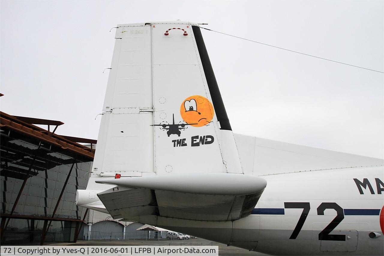 72, Aerospatiale N-262E Fregate C/N 72, Aerospatiale N-262E Fregate, Exibited at Air & Space Museum Paris-Le Bourget (LFPB)