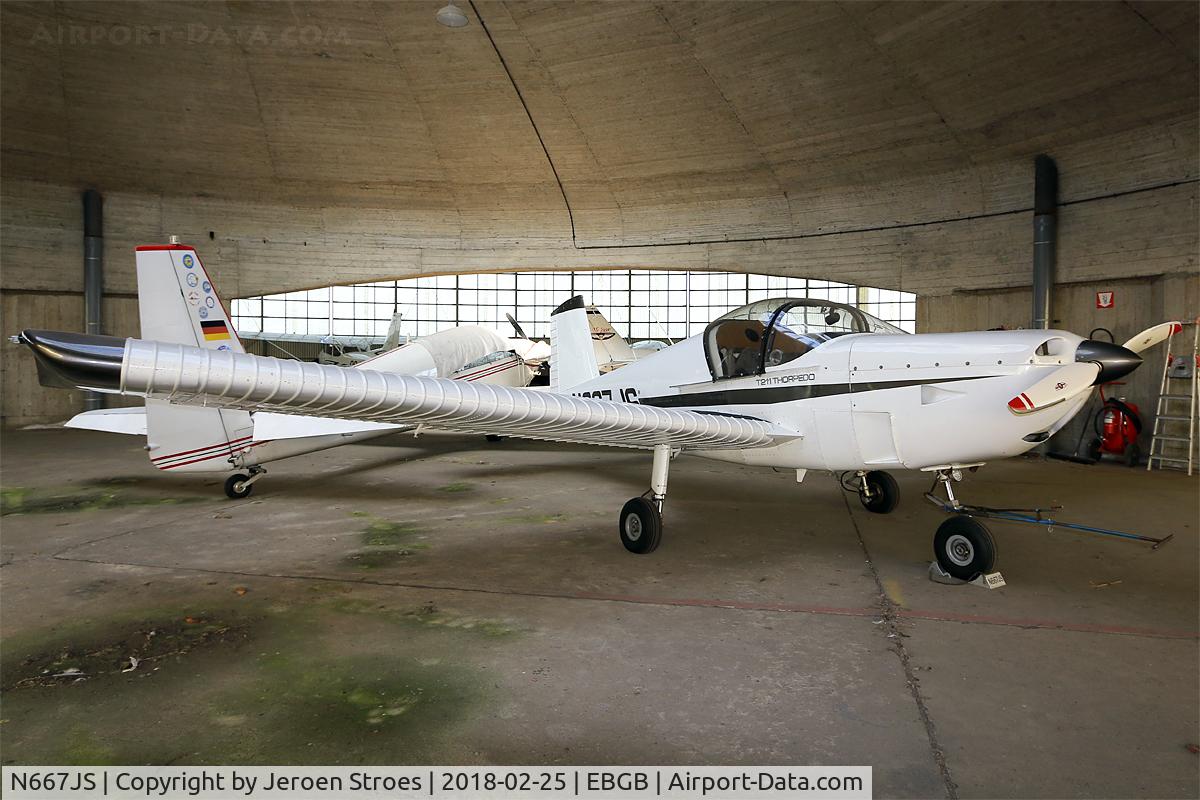 N667JS, 2004 Indus Aviation T-211 Thorpedo SP E C/N 0001, EBGB