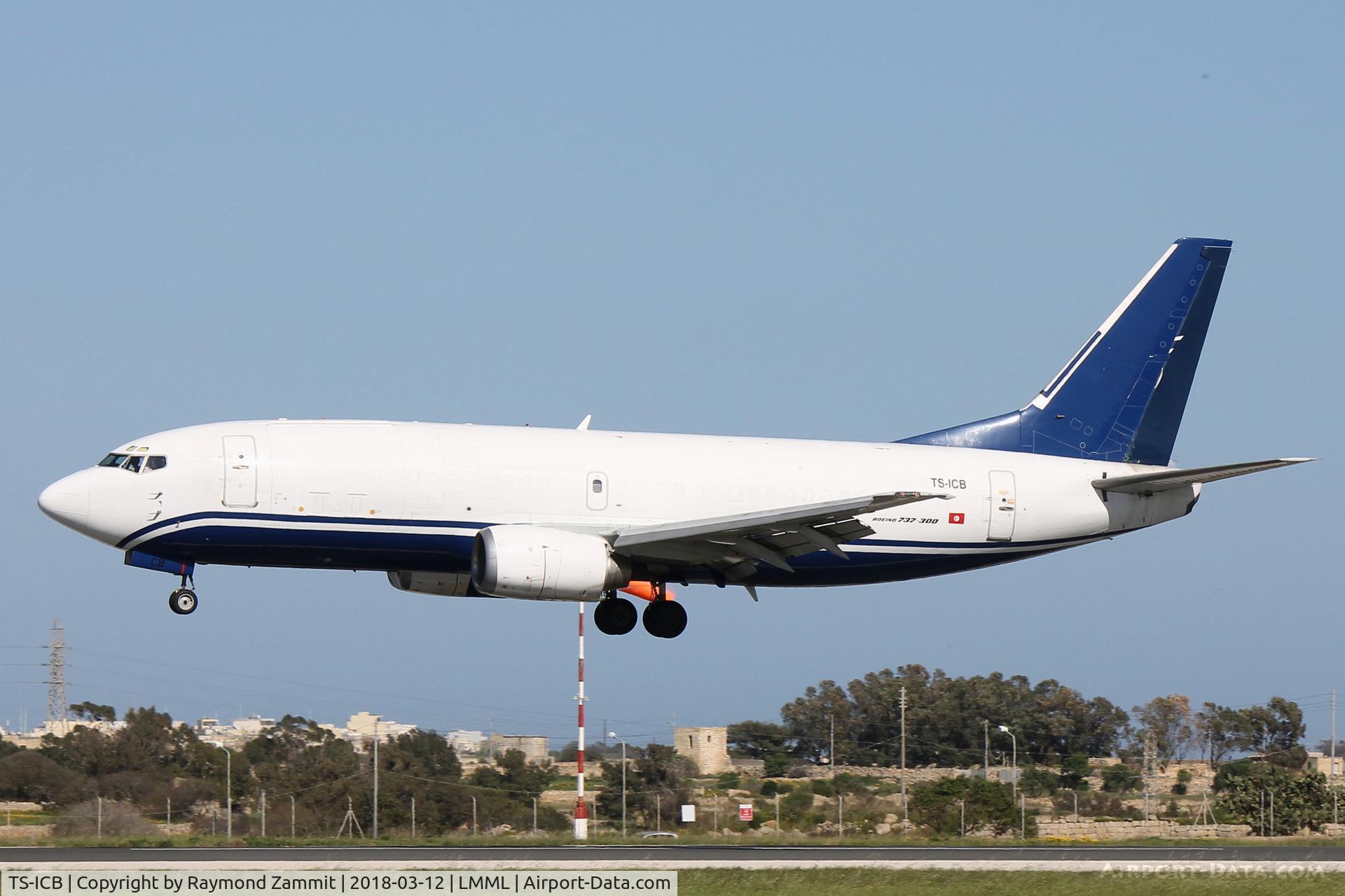 TS-ICB, 1990 Boeing 737-3G7(SF) C/N 24710, B737-300 TS-ICB Express Air cargo