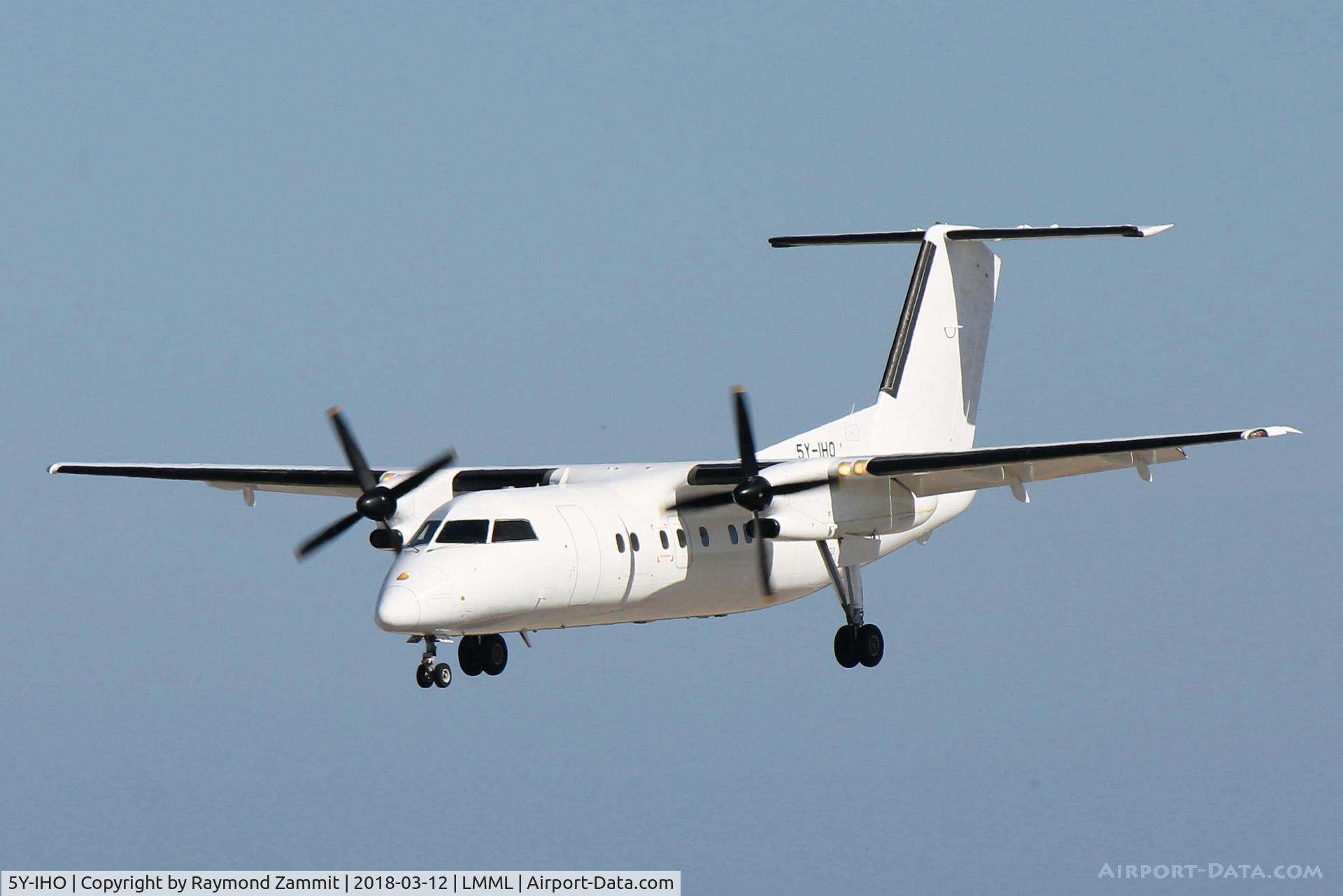 5Y-IHO, 1991 De Havilland Canada DHC-8-102 Dash 8 C/N 268, DHC-8 5Y-IHO 748 air Services Kenya