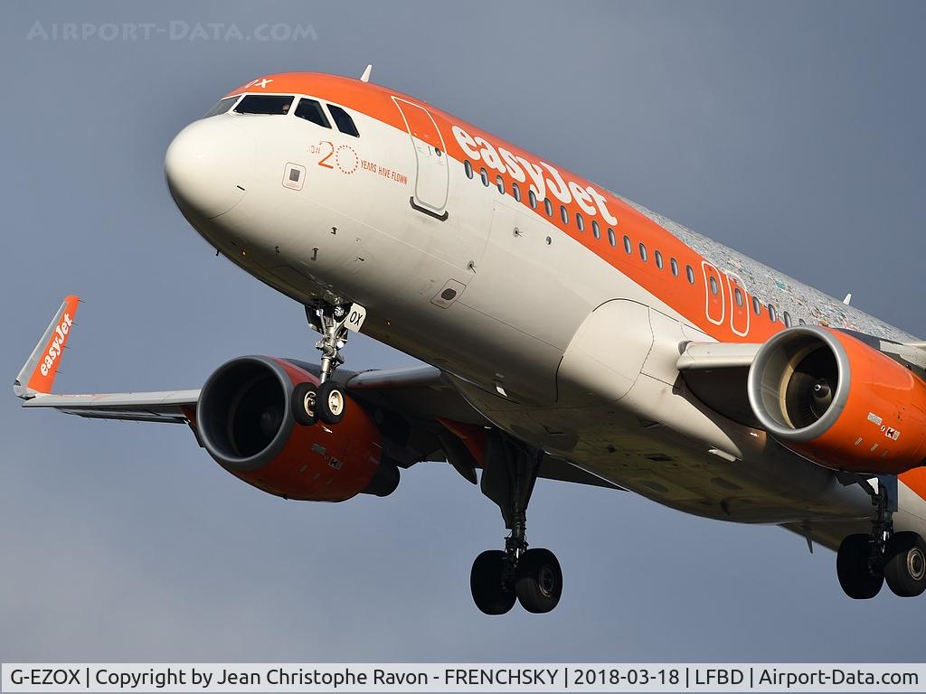 G-EZOX, 2015 Airbus A320-214 C/N 6837, 