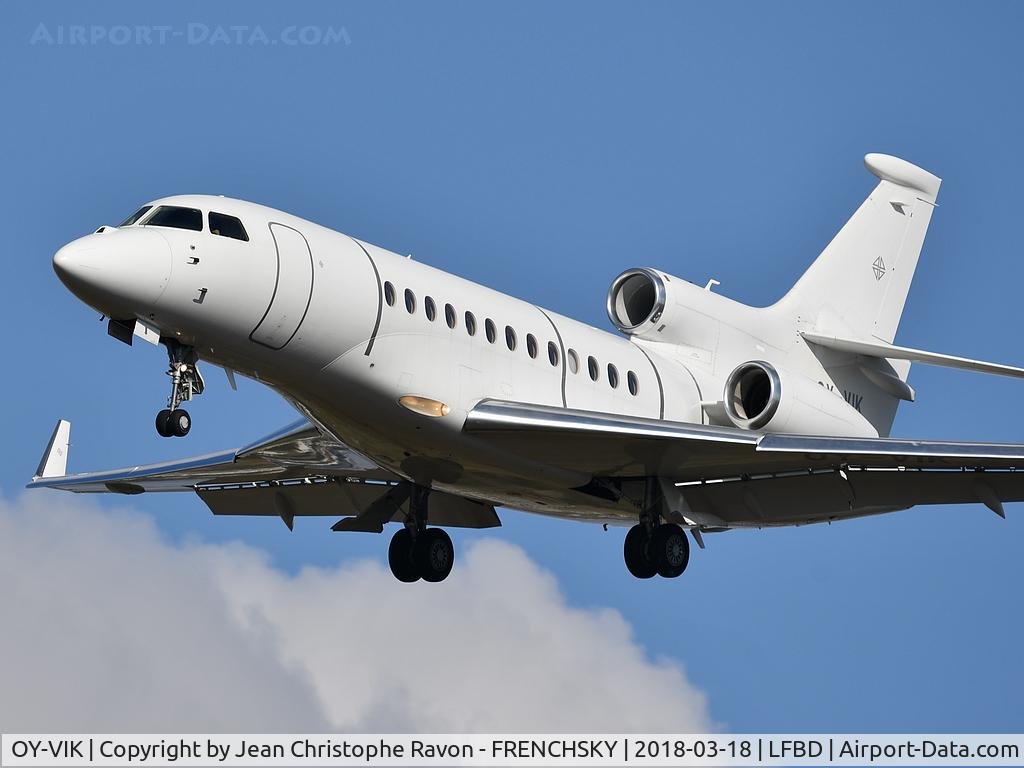OY-VIK, 2010 Dassault Falcon 7X C/N 85, Air Alsie A/S