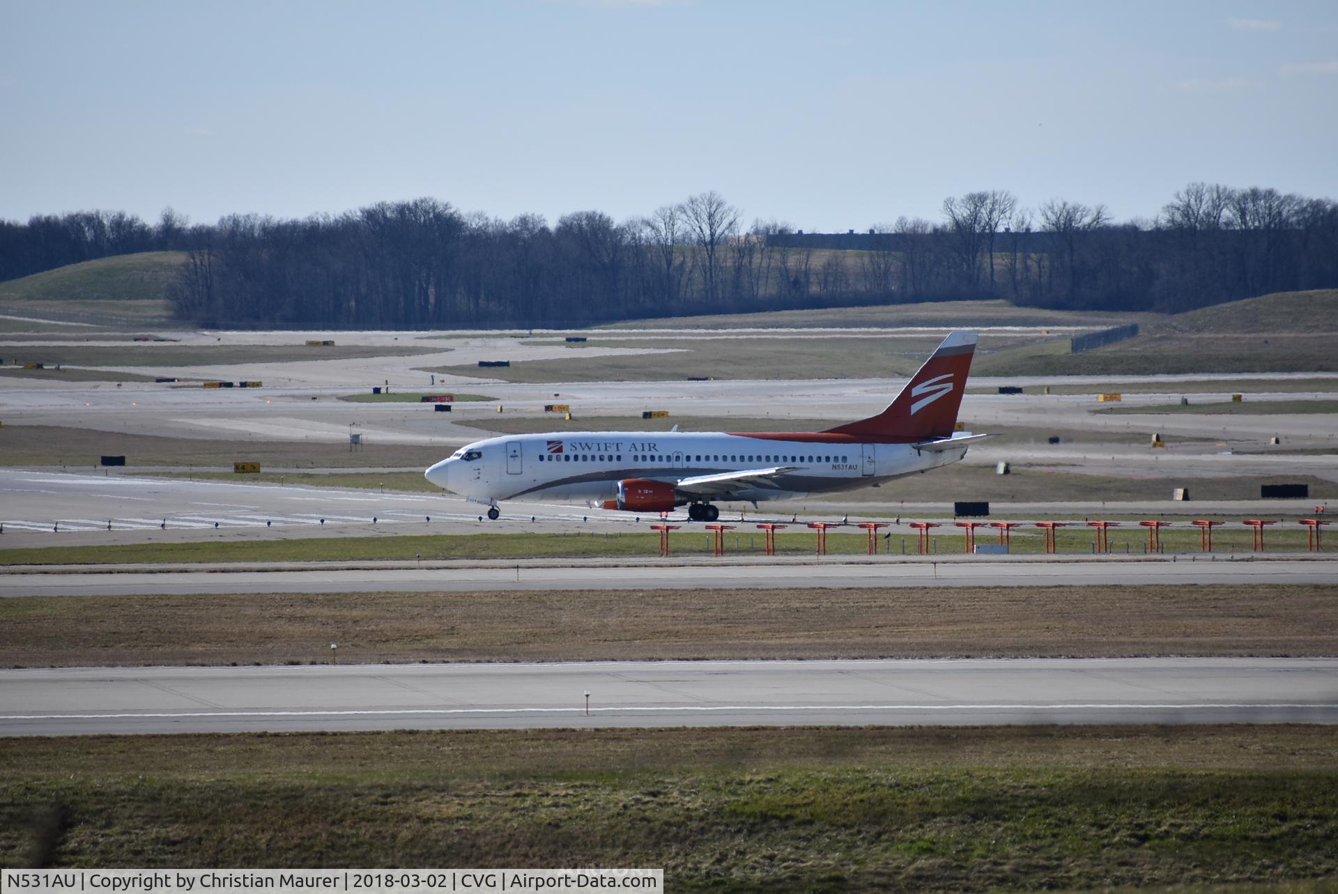 N531AU, 1989 Boeing 737-3B7 C/N 24478, Boeing 737-300