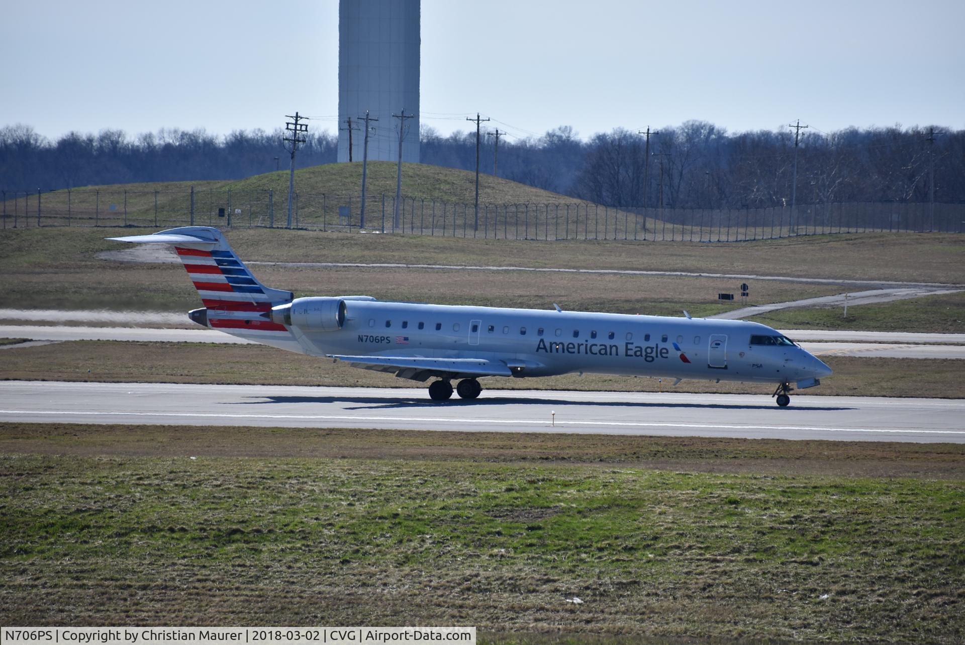 N706PS, 2004 Bombardier CRJ-701 (CL-600-2C10) Regional Jet C/N 10150, CRJ-700 PSA