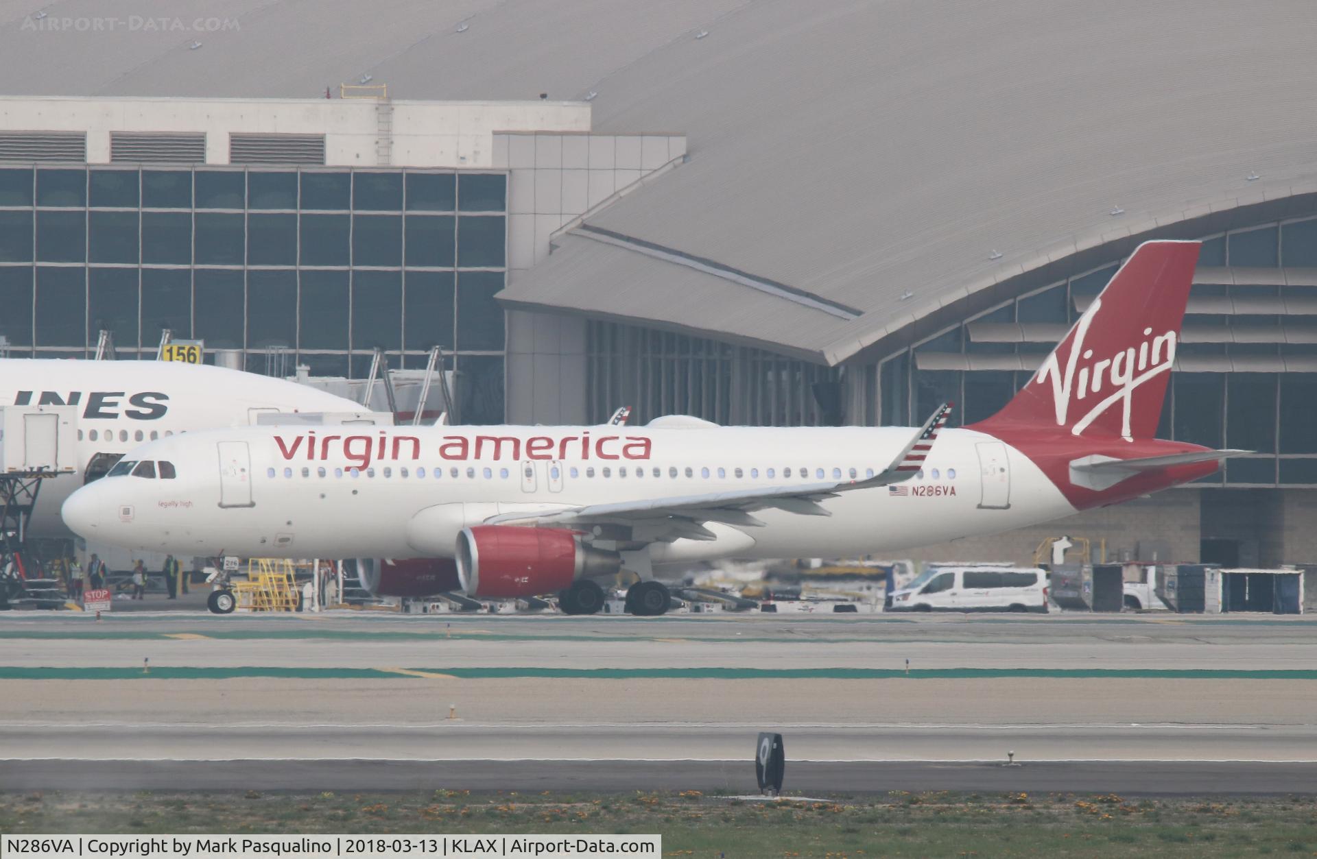 N286VA, 2015 Airbus A320-214 C/N 6939, Airbus A320
