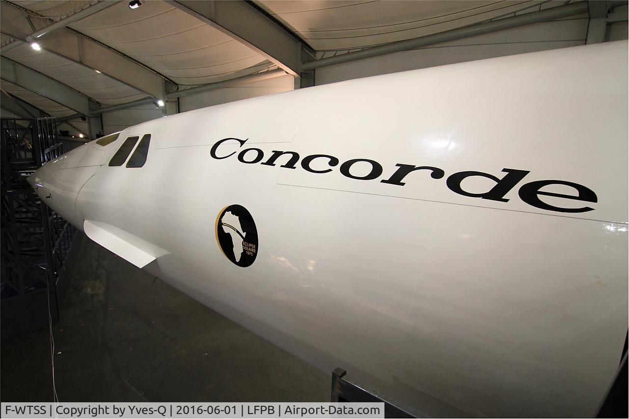 F-WTSS, 1968 Aerospatiale-BAC Concorde Prototype C/N 001, Aerospatiale-BAC Concorde Prototype, Air & Space Museum Paris-Le Bourget Airport (LFPB-LBG)