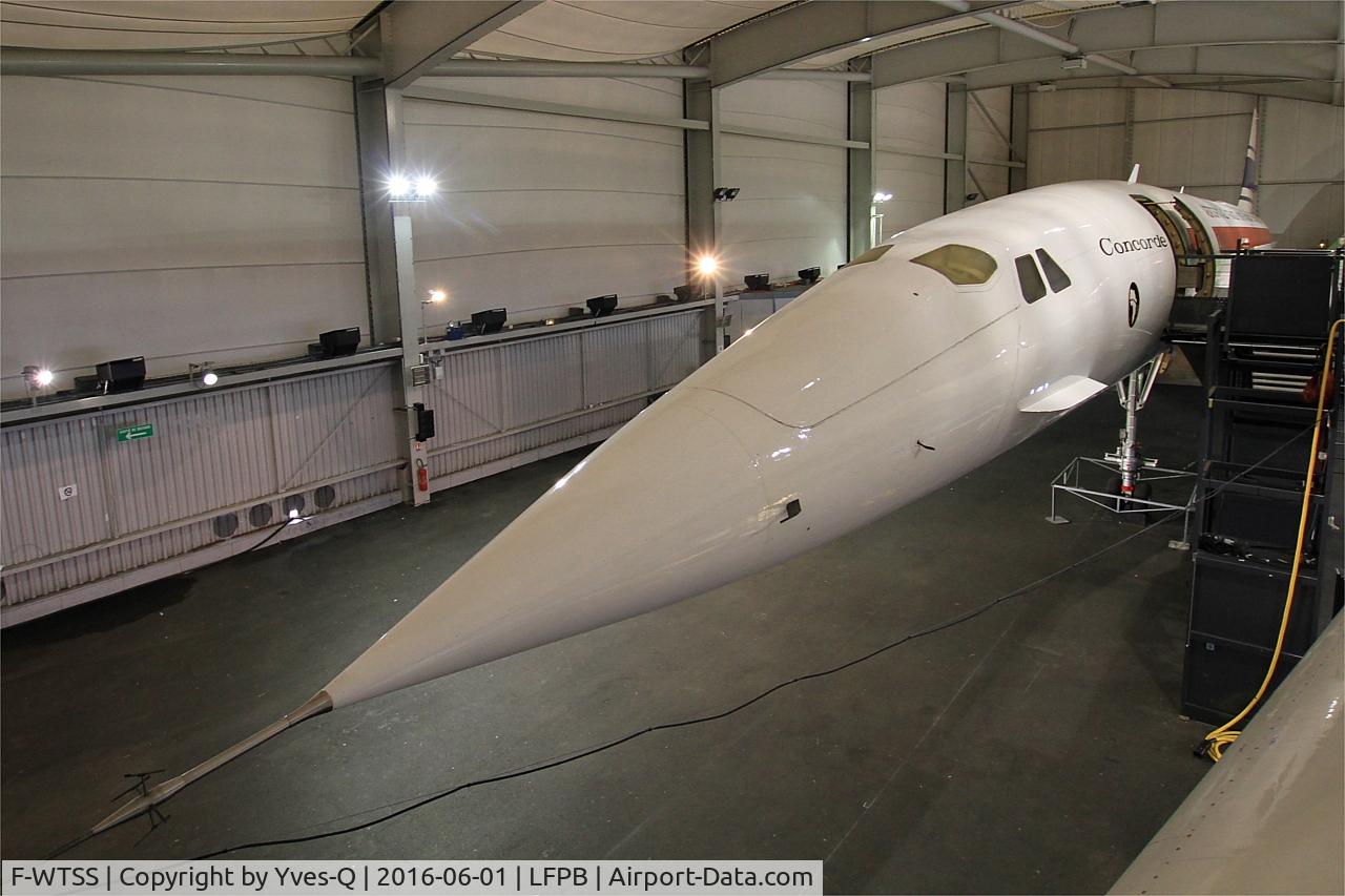 F-WTSS, 1968 Aerospatiale-BAC Concorde Prototype C/N 001, Aerospatiale-BAC Concorde Prototype, Air & Space Museum Paris-Le Bourget Airport (LFPB-LBG)