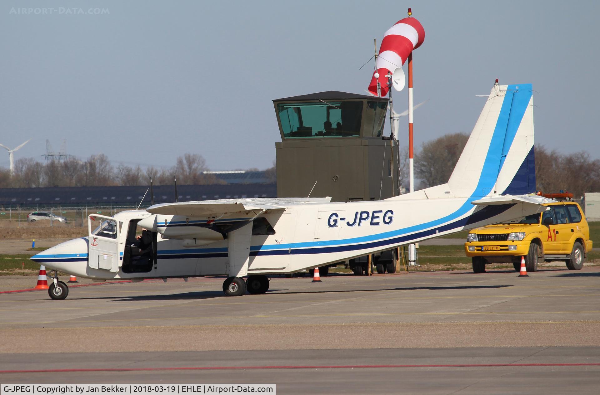 G-JPEG, 1976 Britten-Norman BN-2A-20 Islander C/N 541, Lelystad Airport