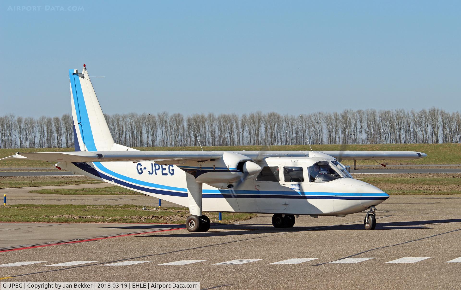 G-JPEG, 1976 Britten-Norman BN-2A-20 Islander C/N 541, Lelystad Airport