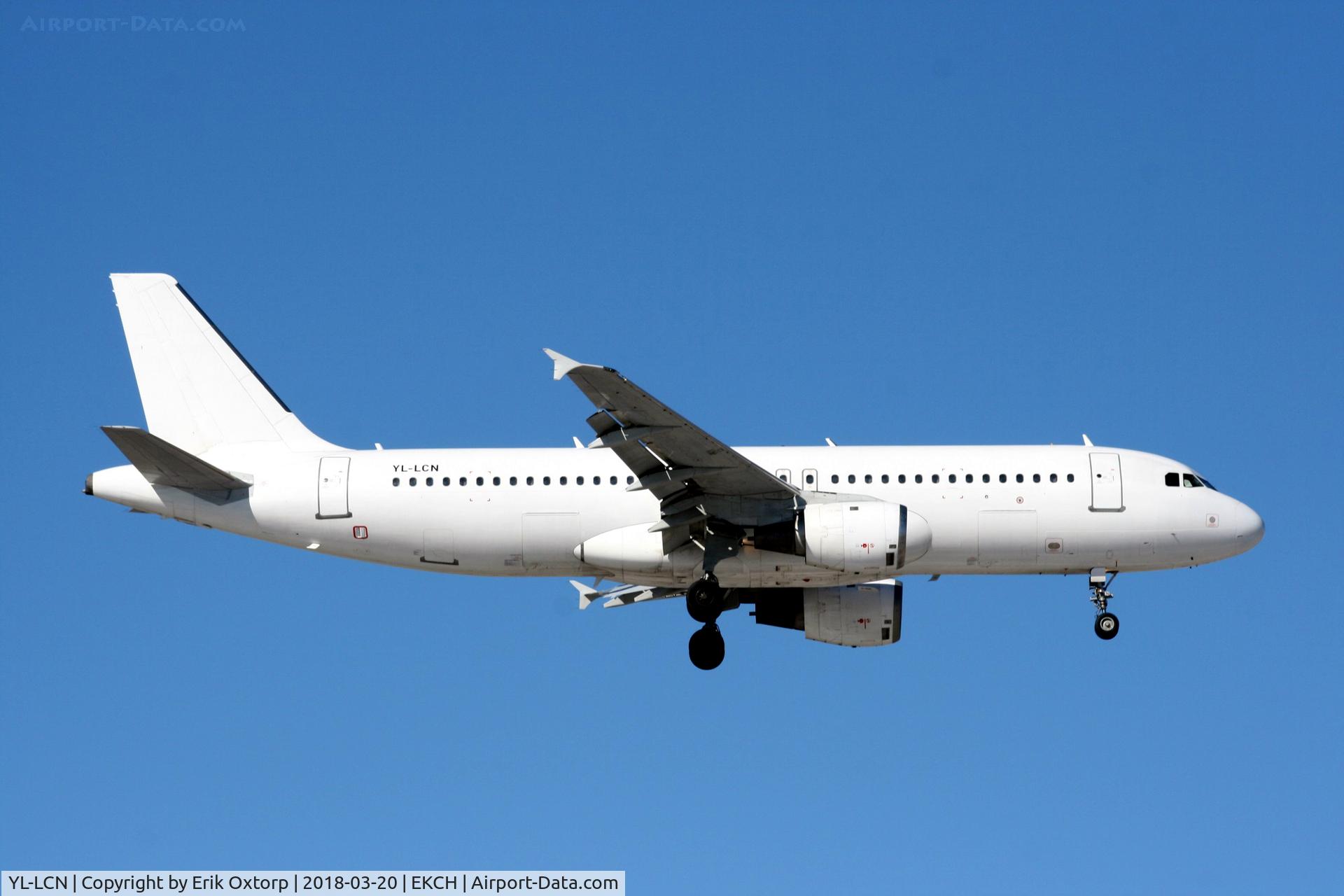 YL-LCN, 1997 Airbus A320-211 C/N 662, YL-LCN landing rw 04L
