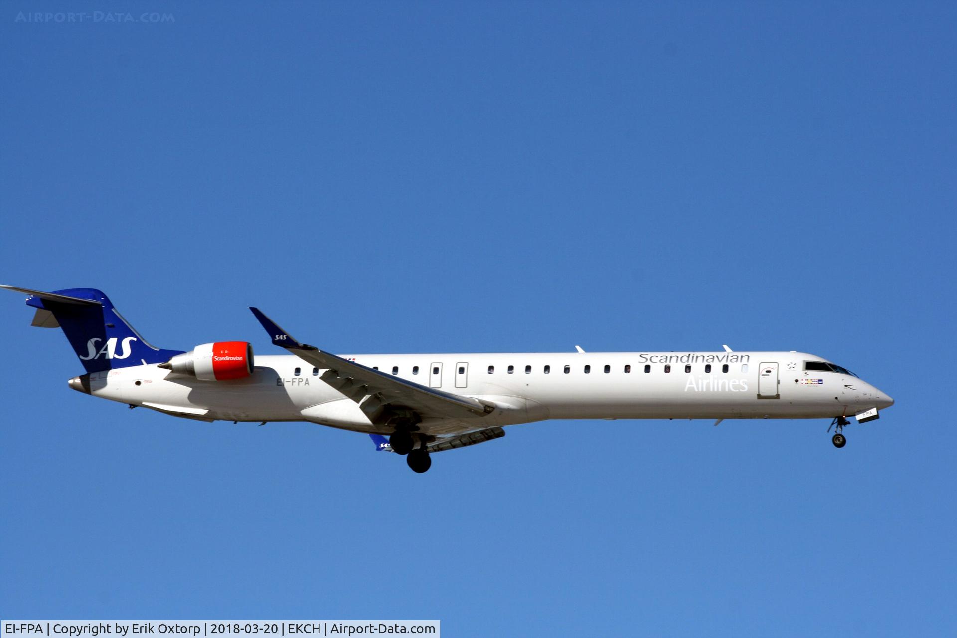EI-FPA, 2016 Bombardier CRJ-900LR (CL-600-2D24) C/N 15398, EI-FPA landing rw 04L