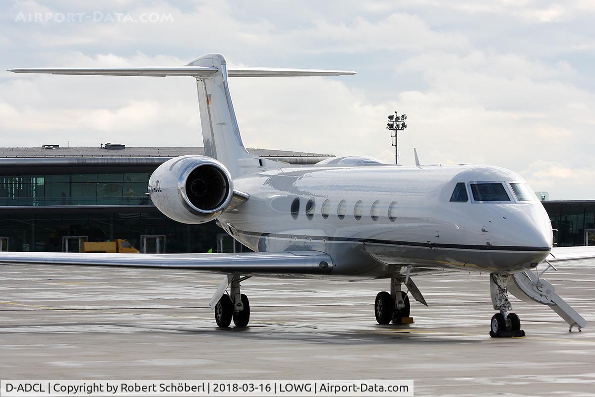 D-ADCL, 2013 Gulfstream G550 C/N 5435, D-ADCL @ LOWG
