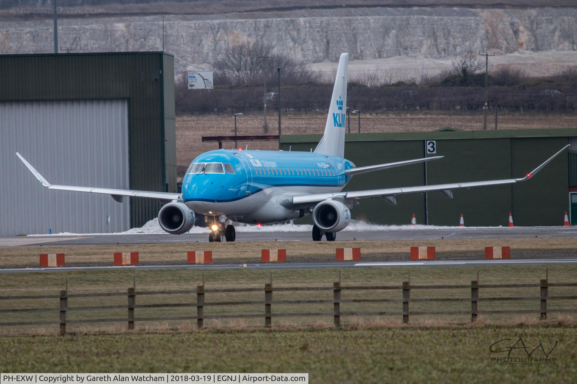 PH-EXW, 2018 Embraer ERJ-175STD (ERJ-170-200) C/N 17000710, Registration = Embraer ERJ-175STD