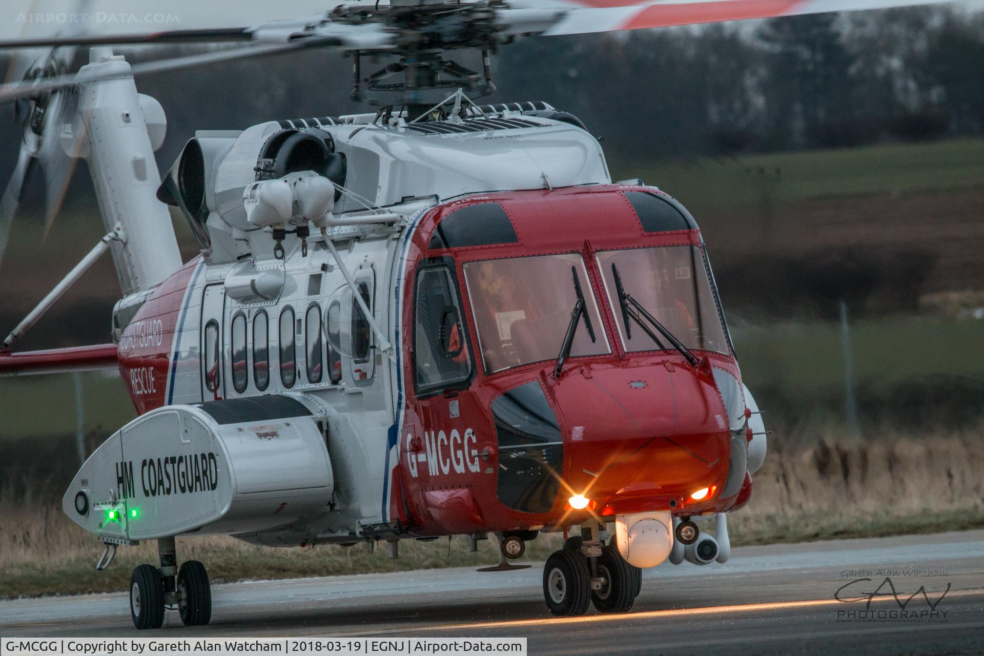 G-MCGG, 2014 Sikorsky S-92A C/N 920225, Operating as Coastguard 912 
(G-MCGG not usually based at HUY)