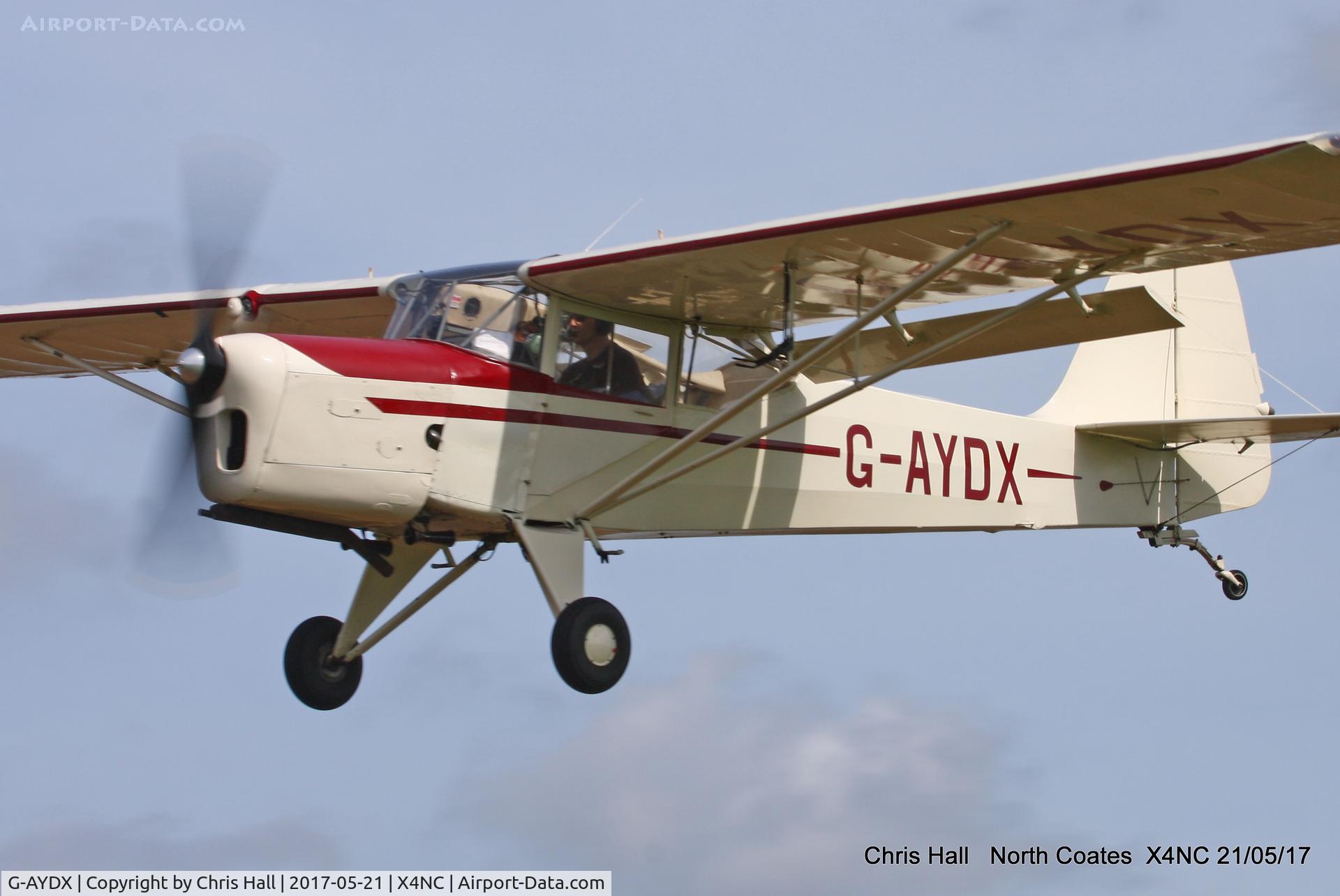 G-AYDX, 1968 Beagle A-61 Terrier 2 C/N B.647, North Coates Summer fly in