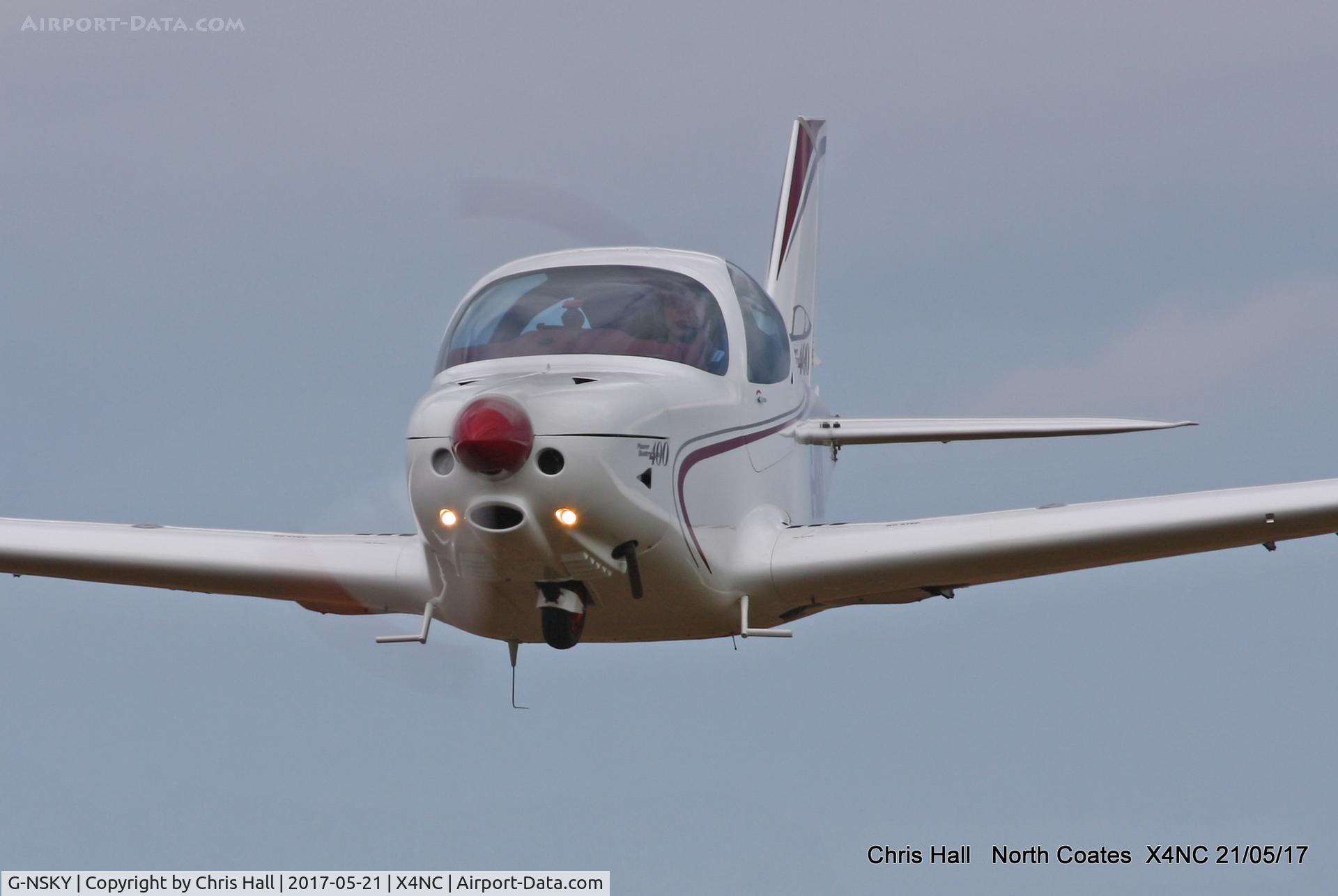G-NSKY, 2016 Alpi Aviation Pioneer 400 C/N LAA 364-15236, North Coates Summer fly in