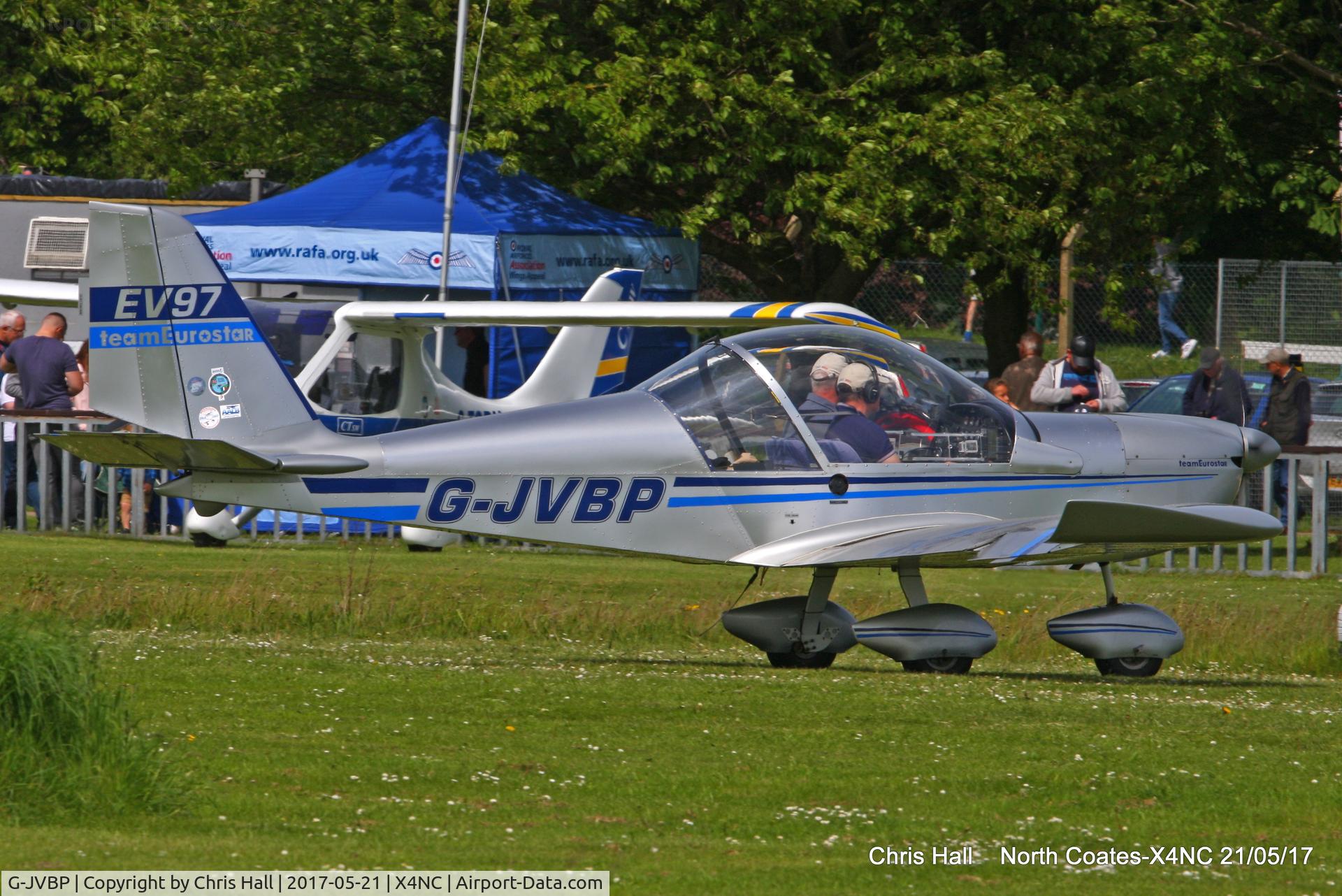 G-JVBP, 2006 Aerotechnik EV-97 TeamEurostar UK C/N 2730, North Coates Summer fly in