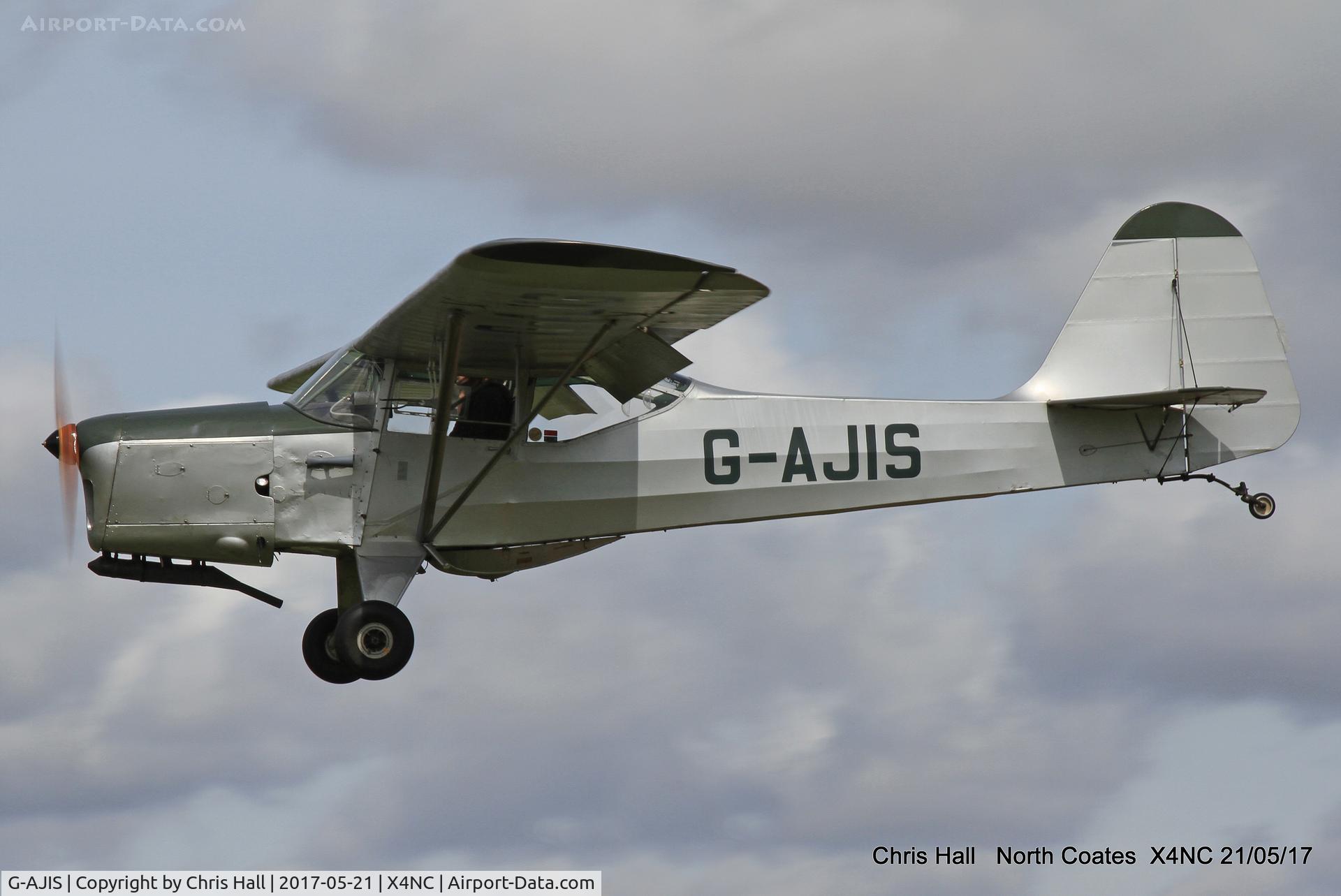 G-AJIS, 1947 Auster J-1N Alpha C/N 2336, North Coates Summer fly in