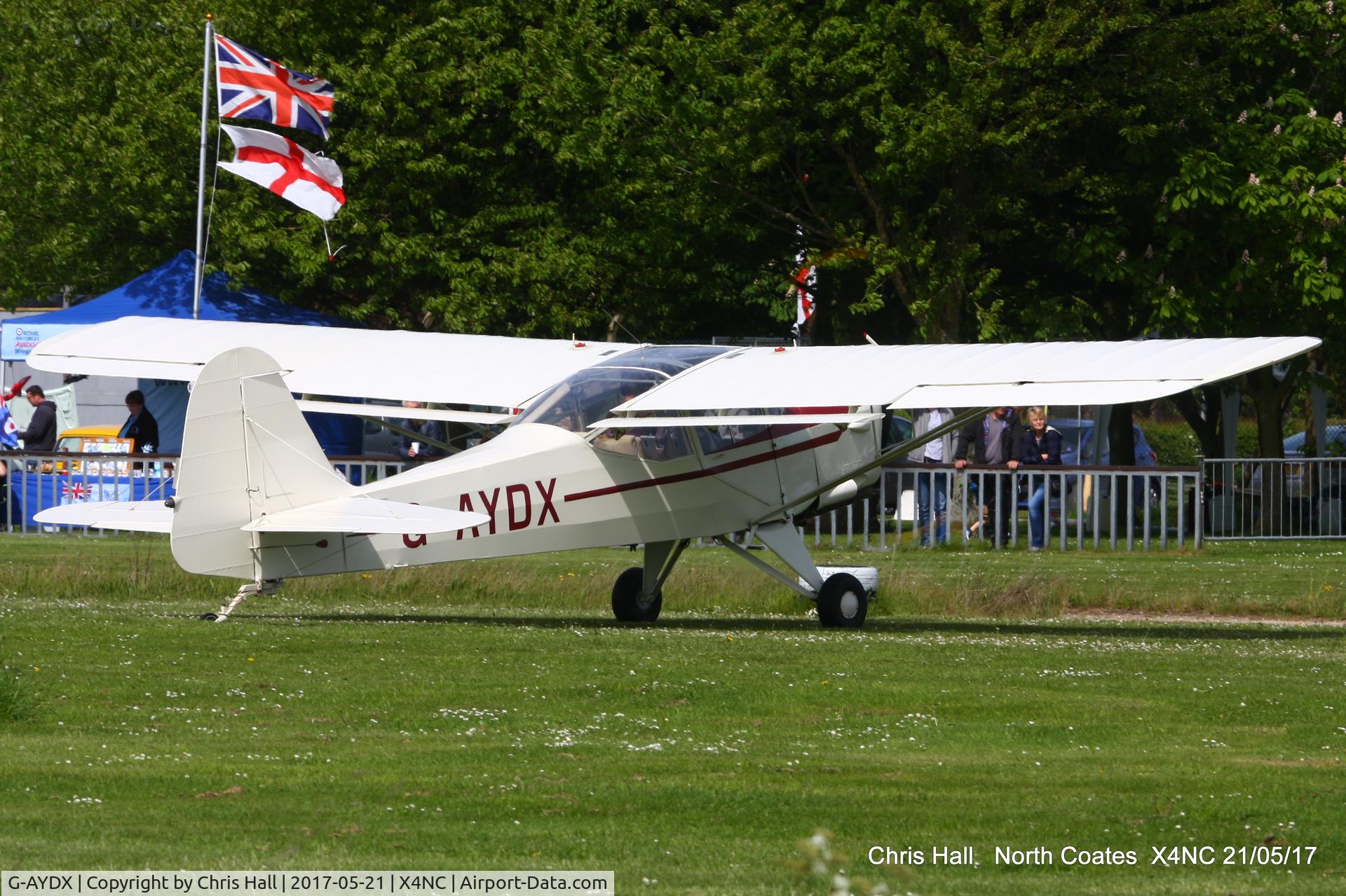 G-AYDX, 1968 Beagle A-61 Terrier 2 C/N B.647, North Coates Summer fly in