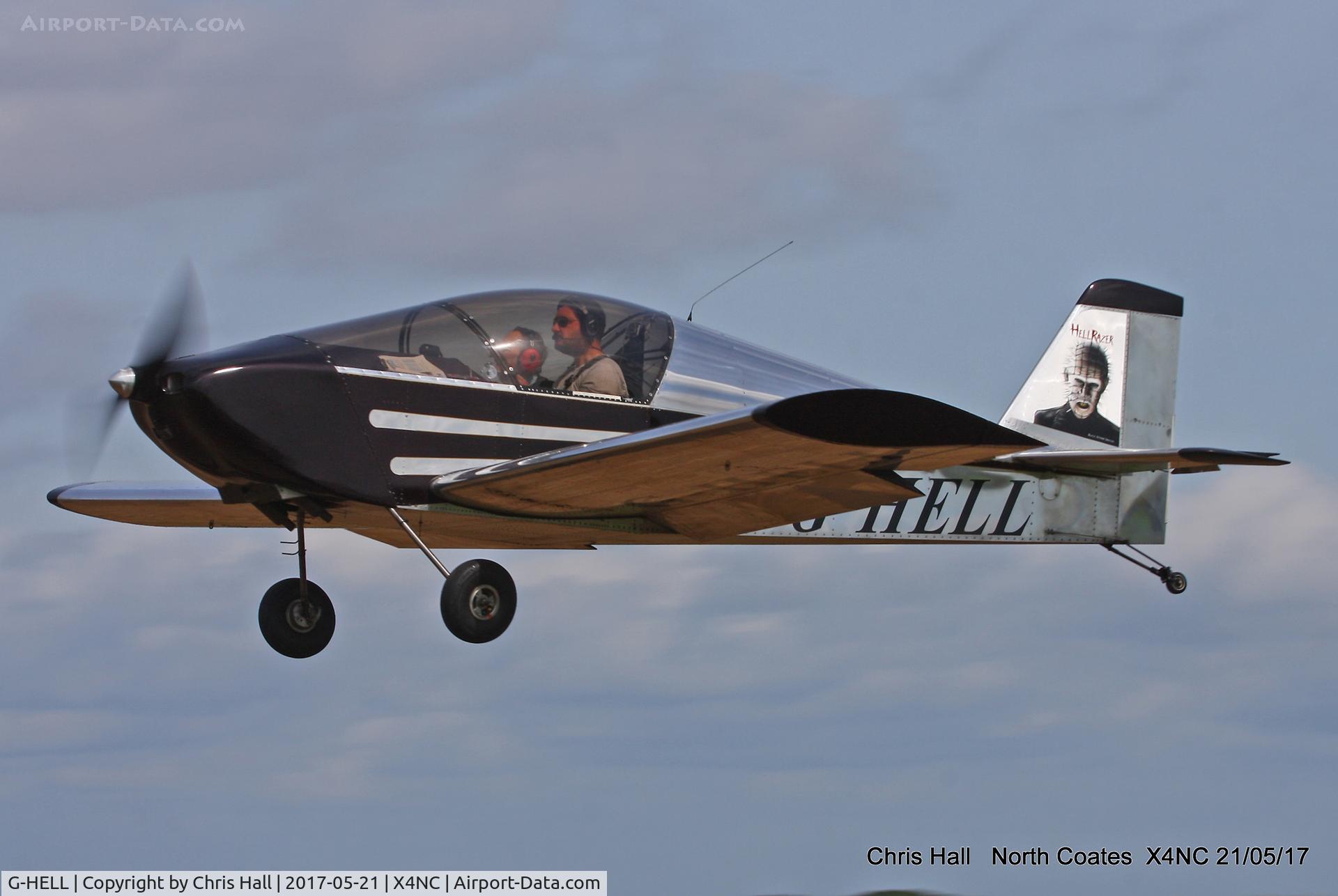 G-HELL, 2015 Sonex 3300 C/N LAA 337-15182, North Coates Summer fly in