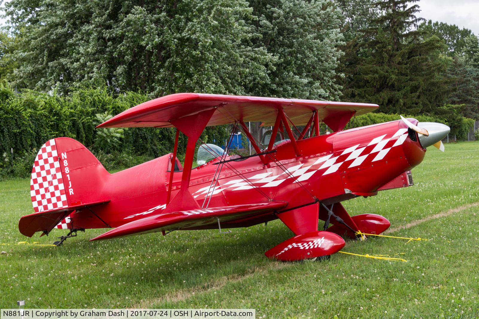 N881JR, 1996 EAA Acro Sport II C/N 881, EAA Acro Sport II N881JR at EAA AirVenture 2017, Oshkosh, Wisconsin
